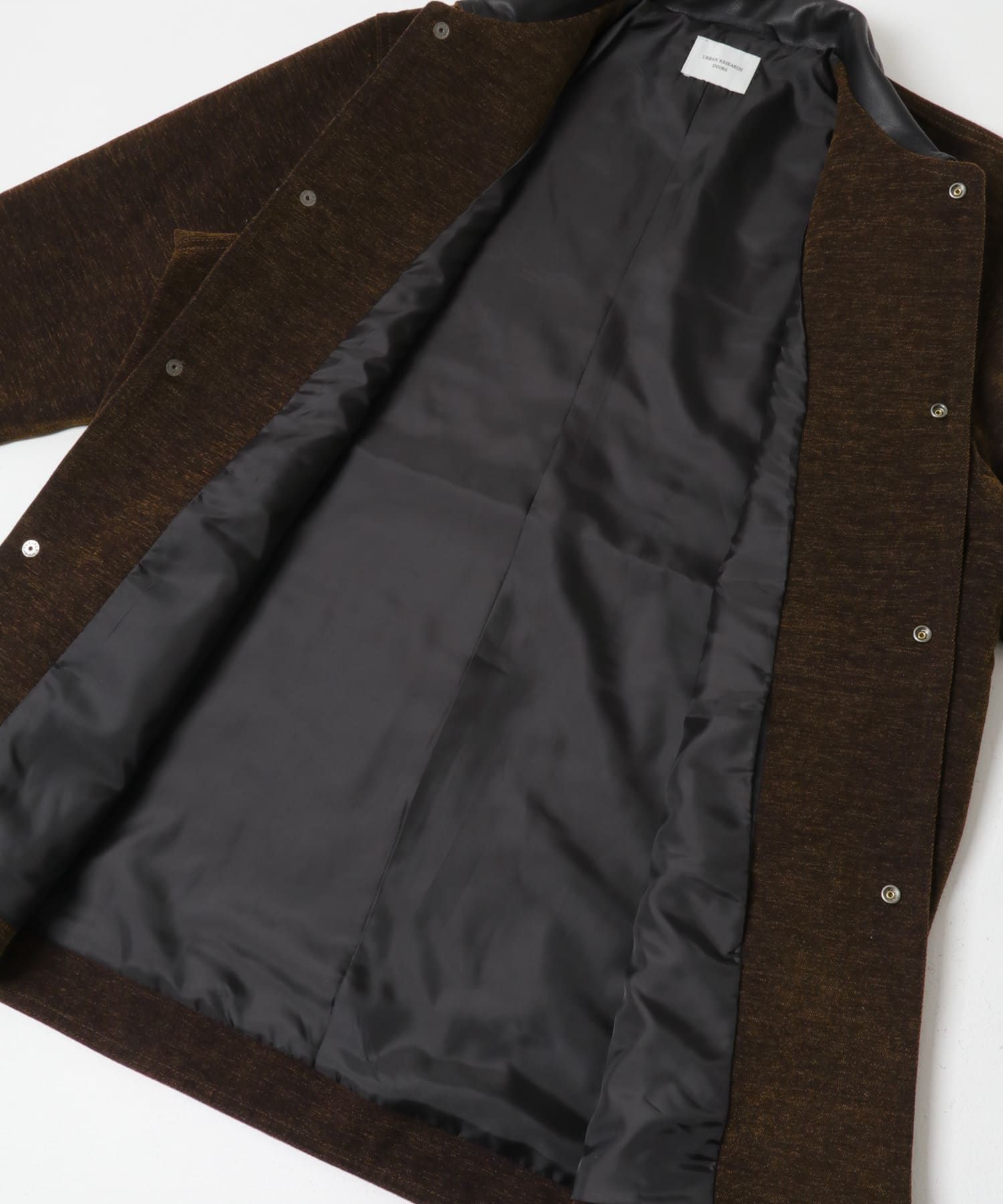 インディゴモール ワークジャケット BROWN M