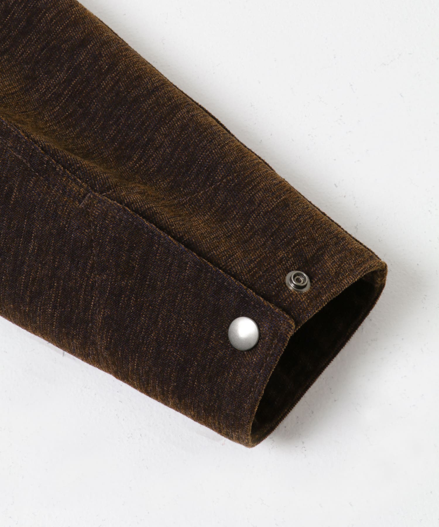 インディゴモール ワークジャケット BROWN M