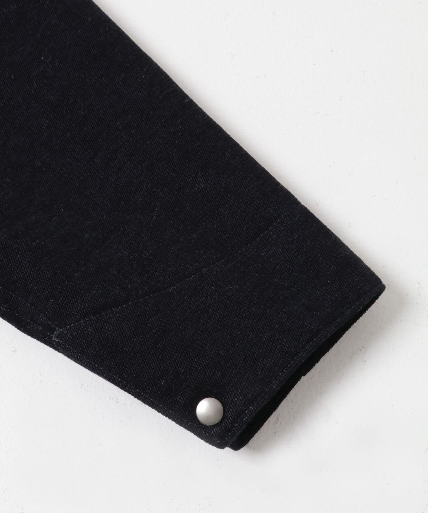 インディゴモール ワークジャケット NAVY M