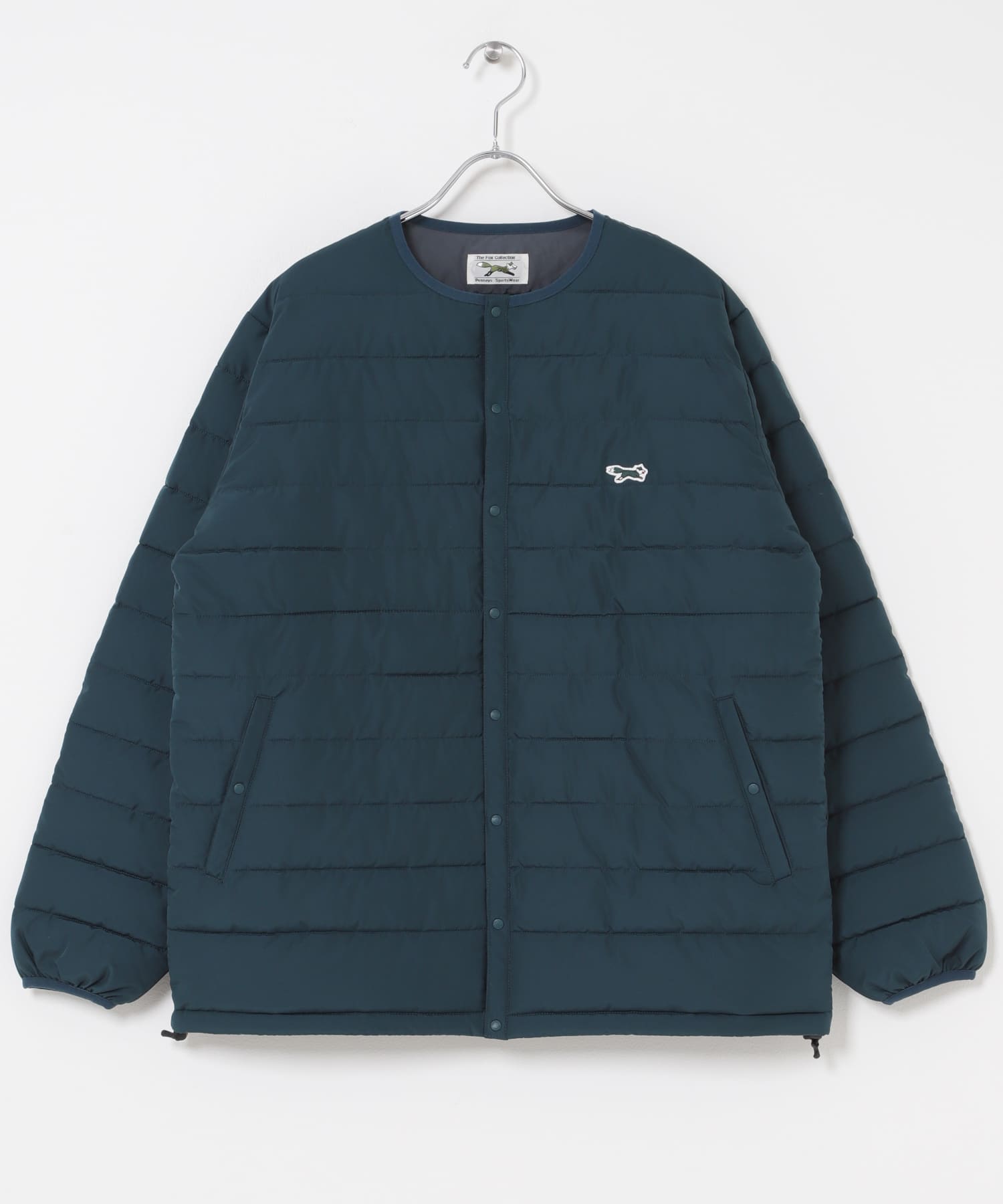 『別注』PENNEYS×DOORS　THE FOX ファイバーダウンブルゾン BLUE GREEN M