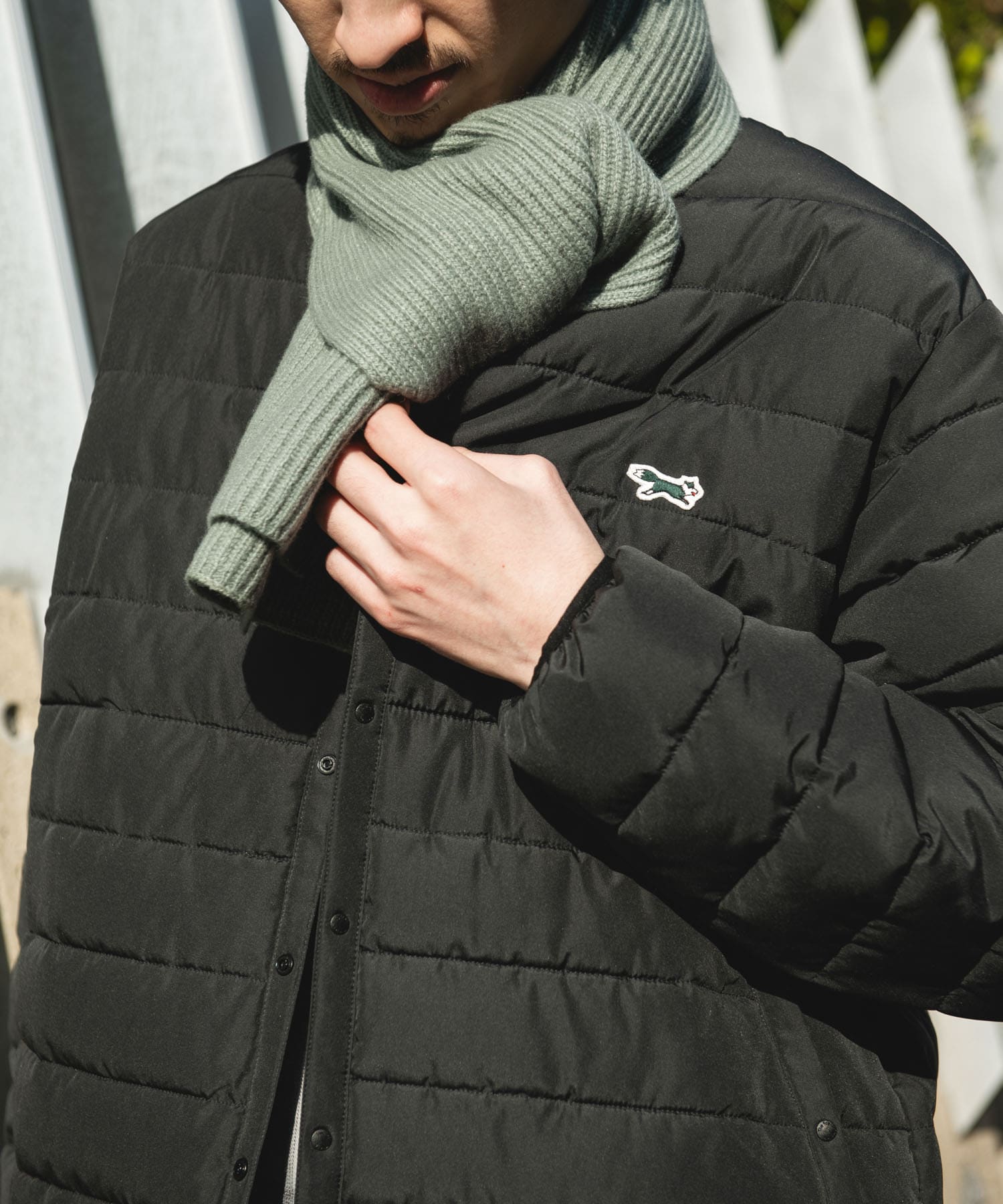 身長：180cm サイズ：L