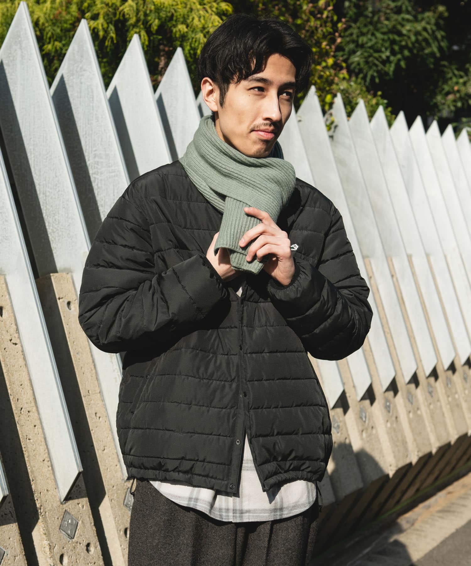 身長：180cm サイズ：L