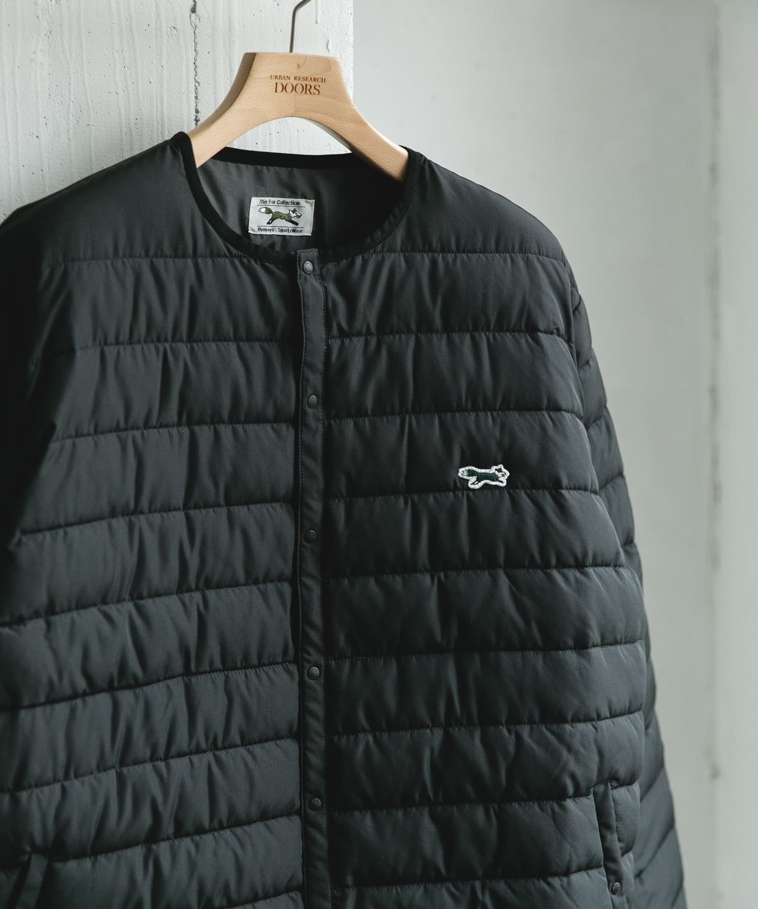 『別注』PENNEYS×DOORS　THE FOX ファイバーダウンブルゾン BLACK L