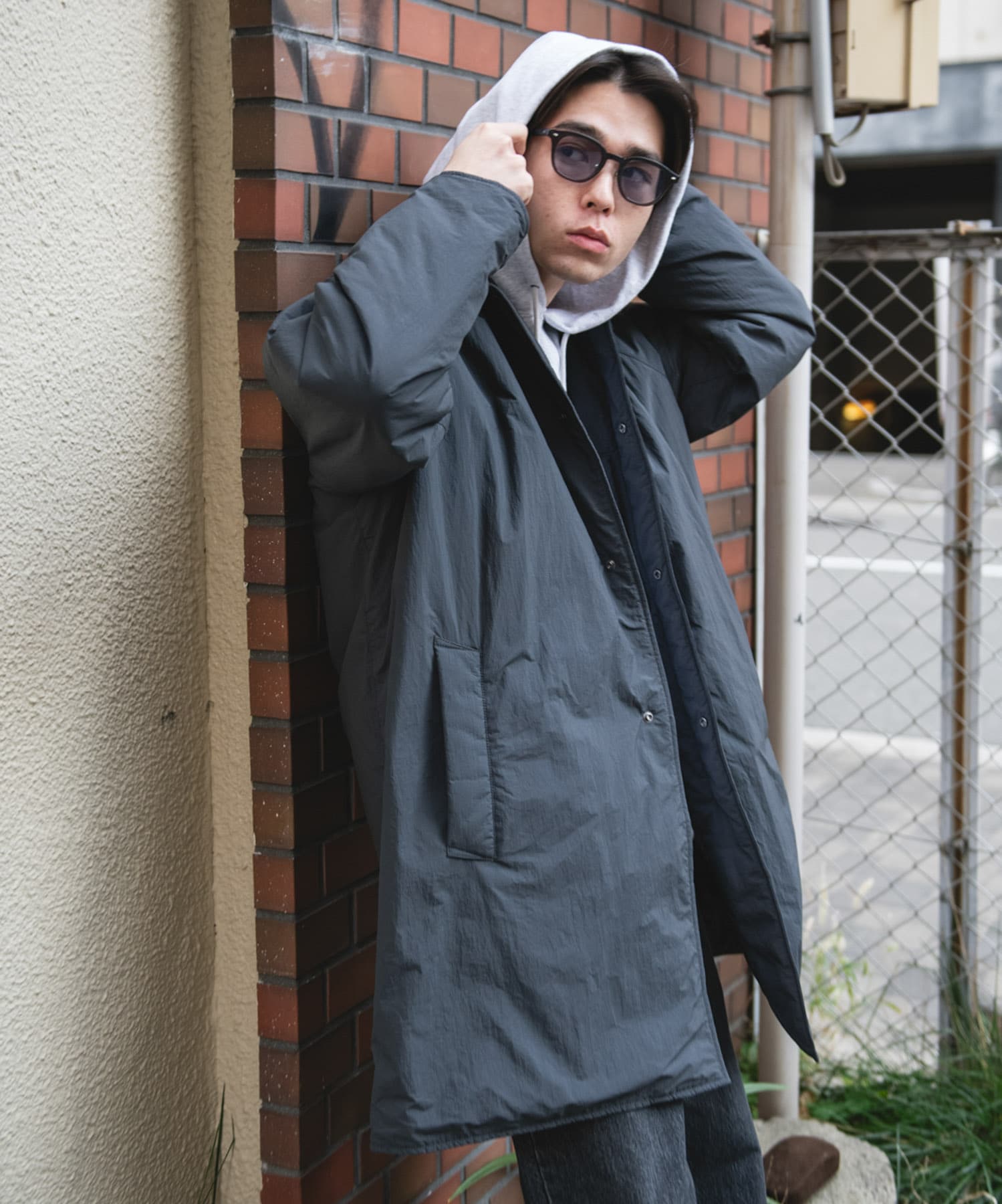 身長：177cm サイズ：L