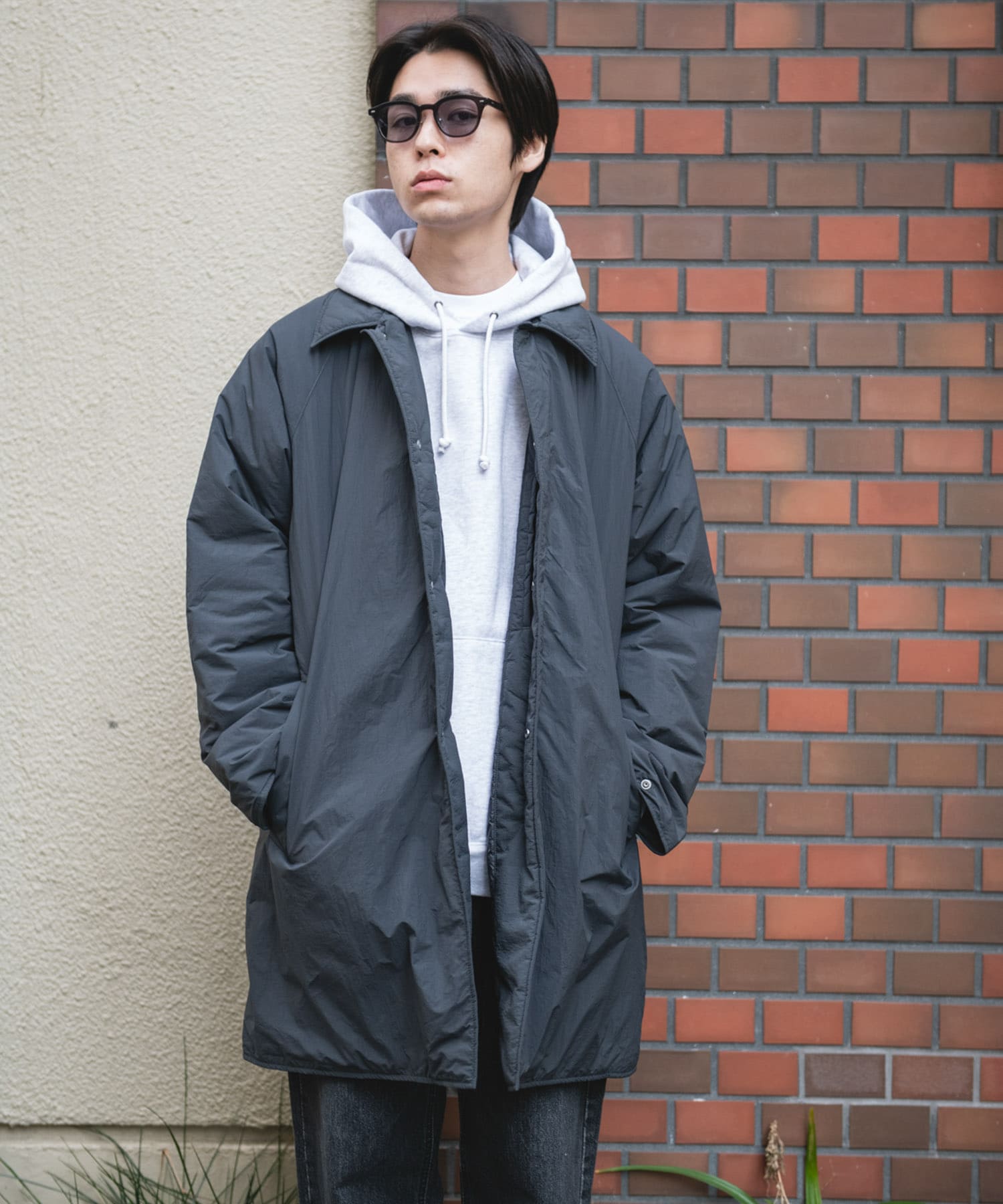 身長：177cm サイズ：L