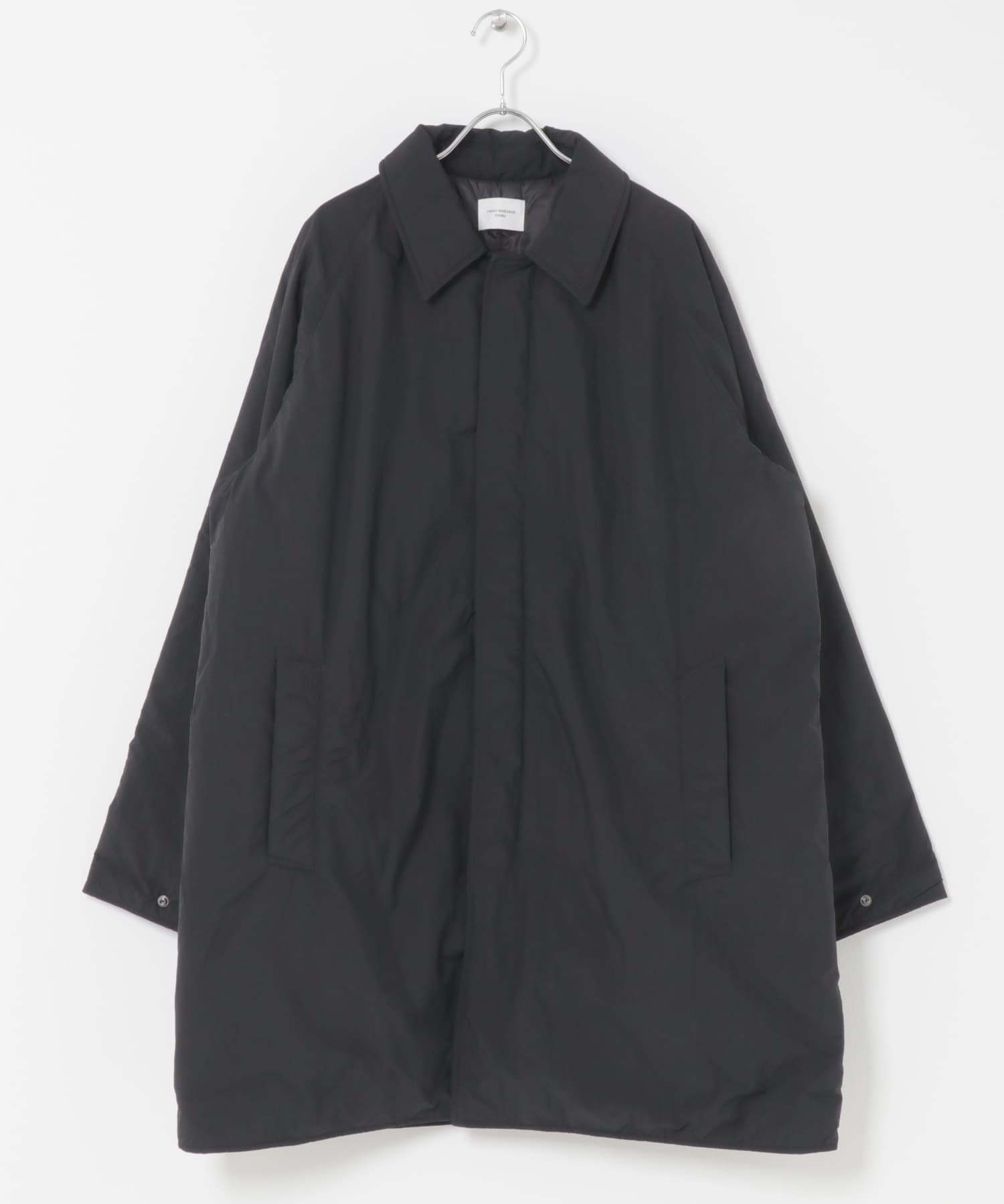 ライトナイロン パデット バルマカンコート BLACK M