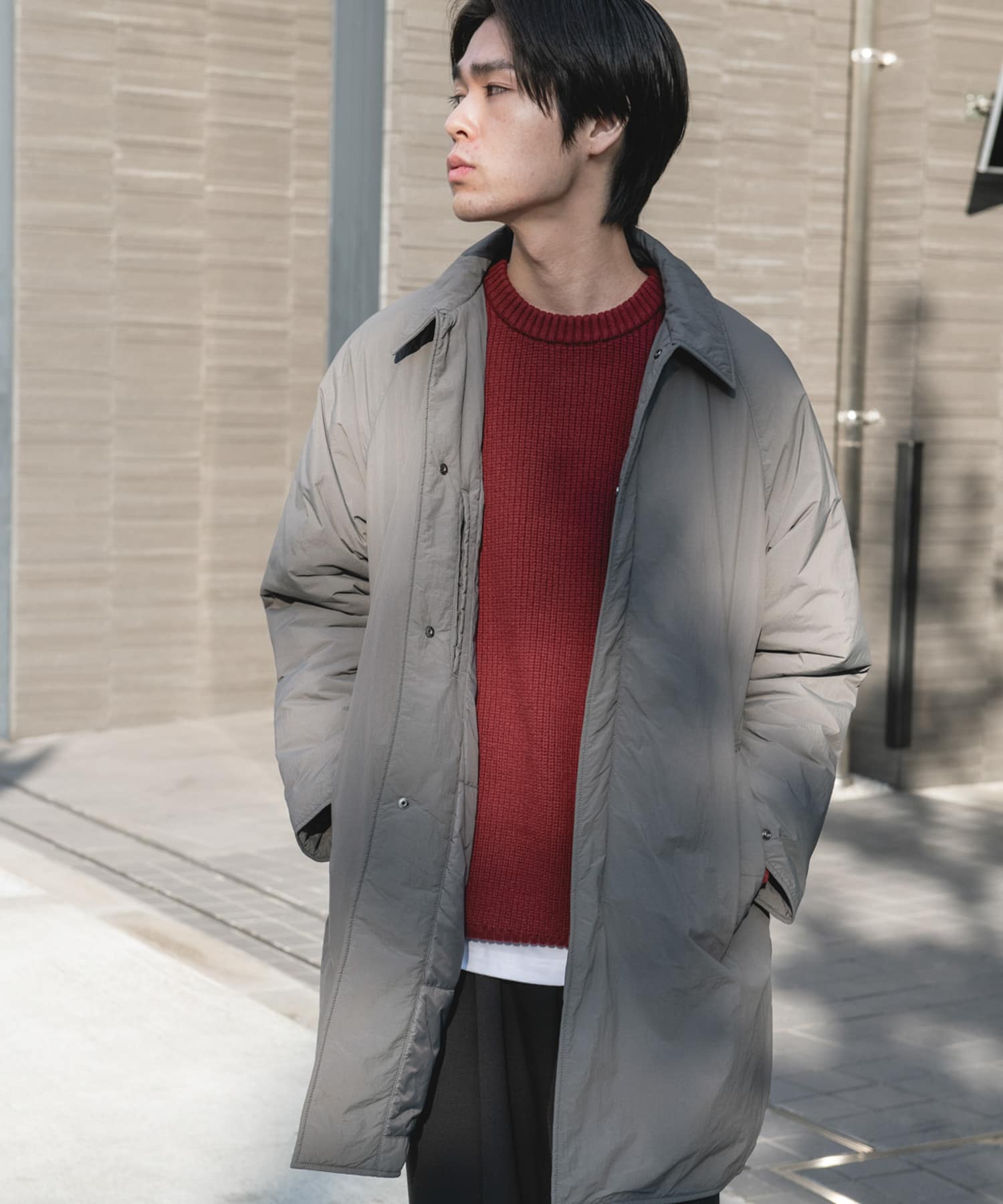 身長：177cm サイズ：L