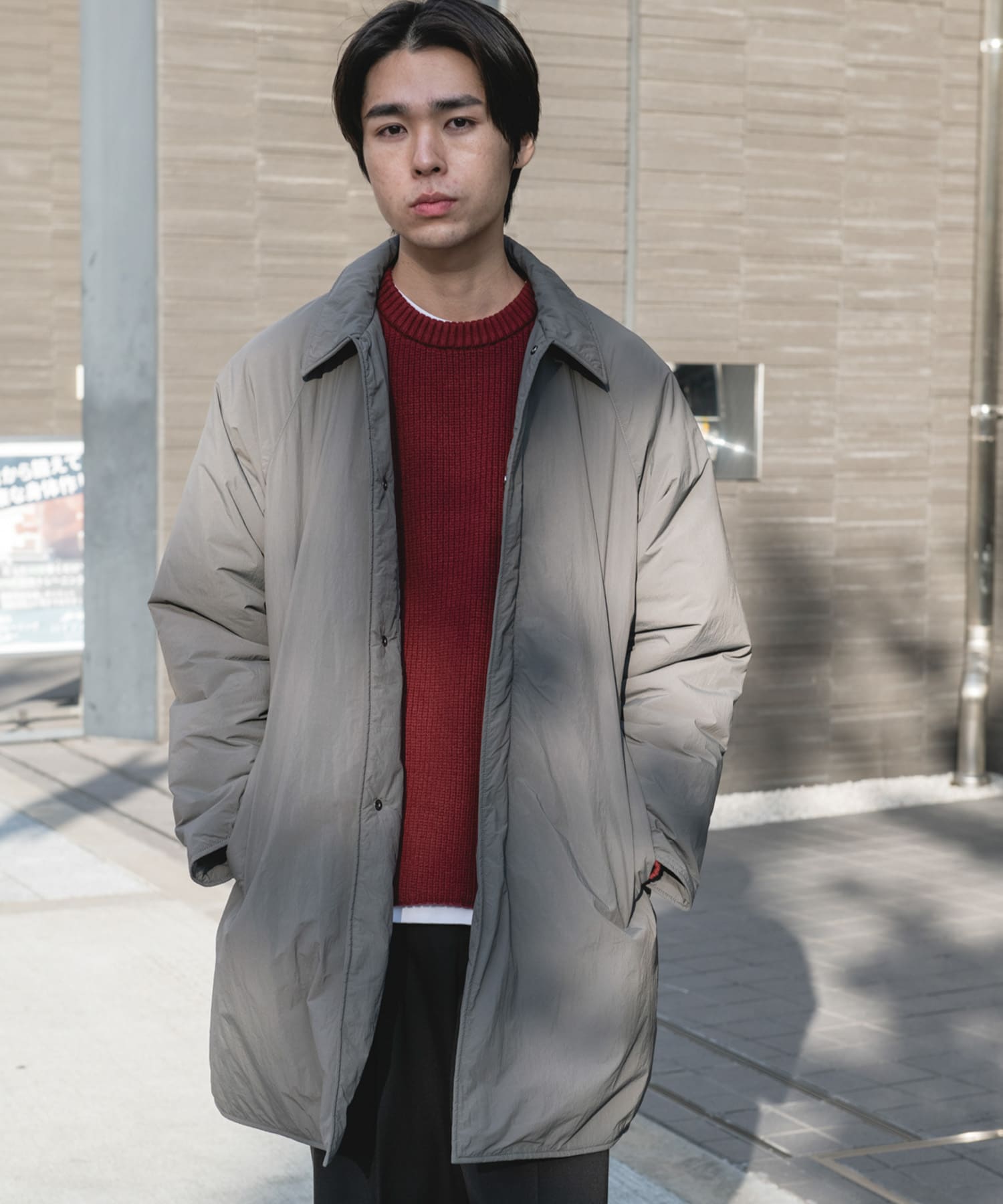 身長：177cm サイズ：L