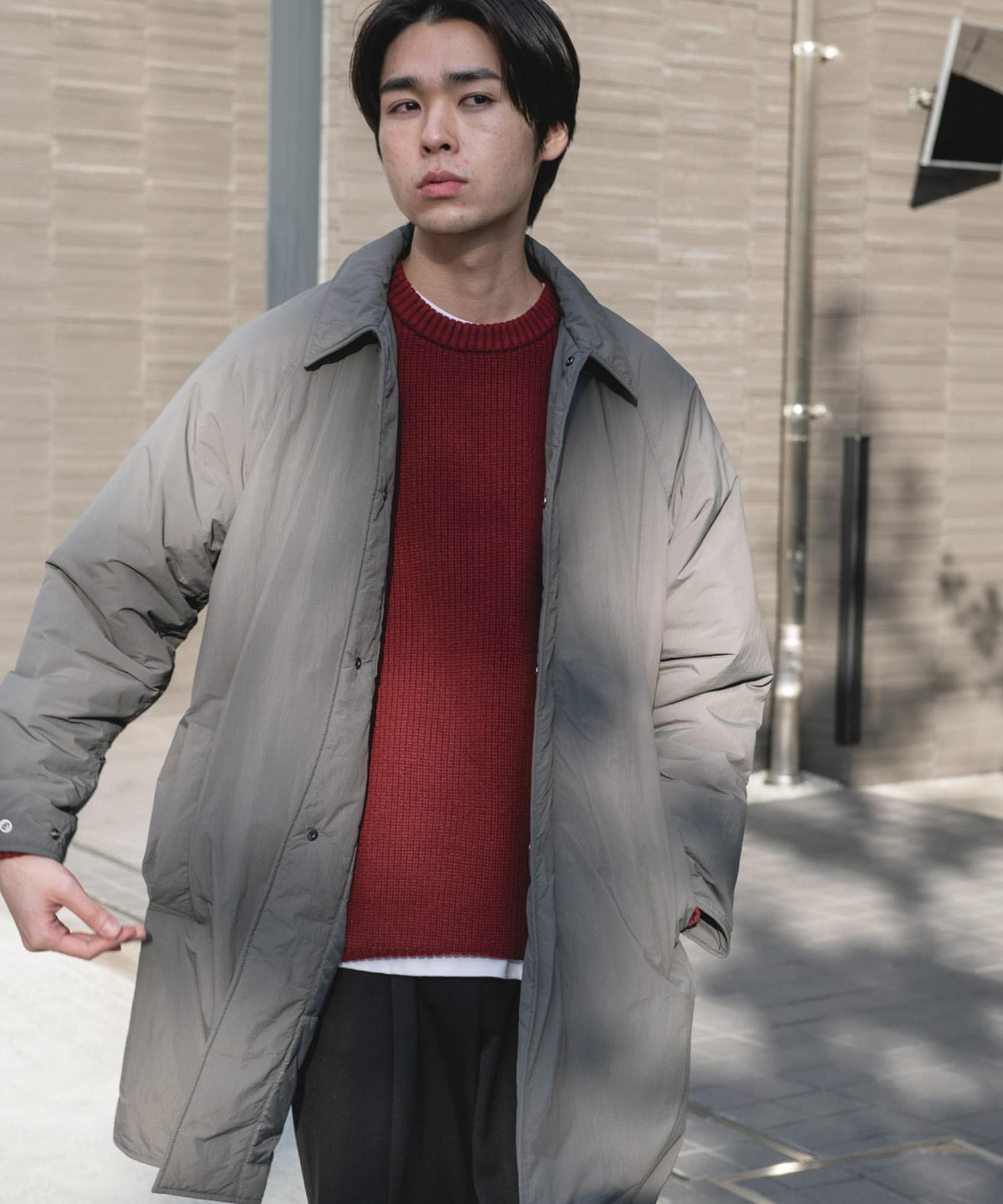 身長：177cm サイズ：L