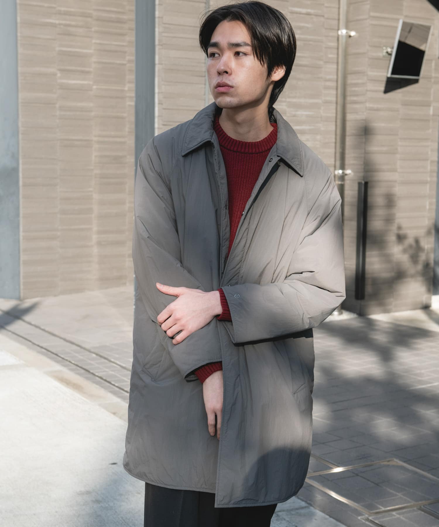 身長：177cm サイズ：L