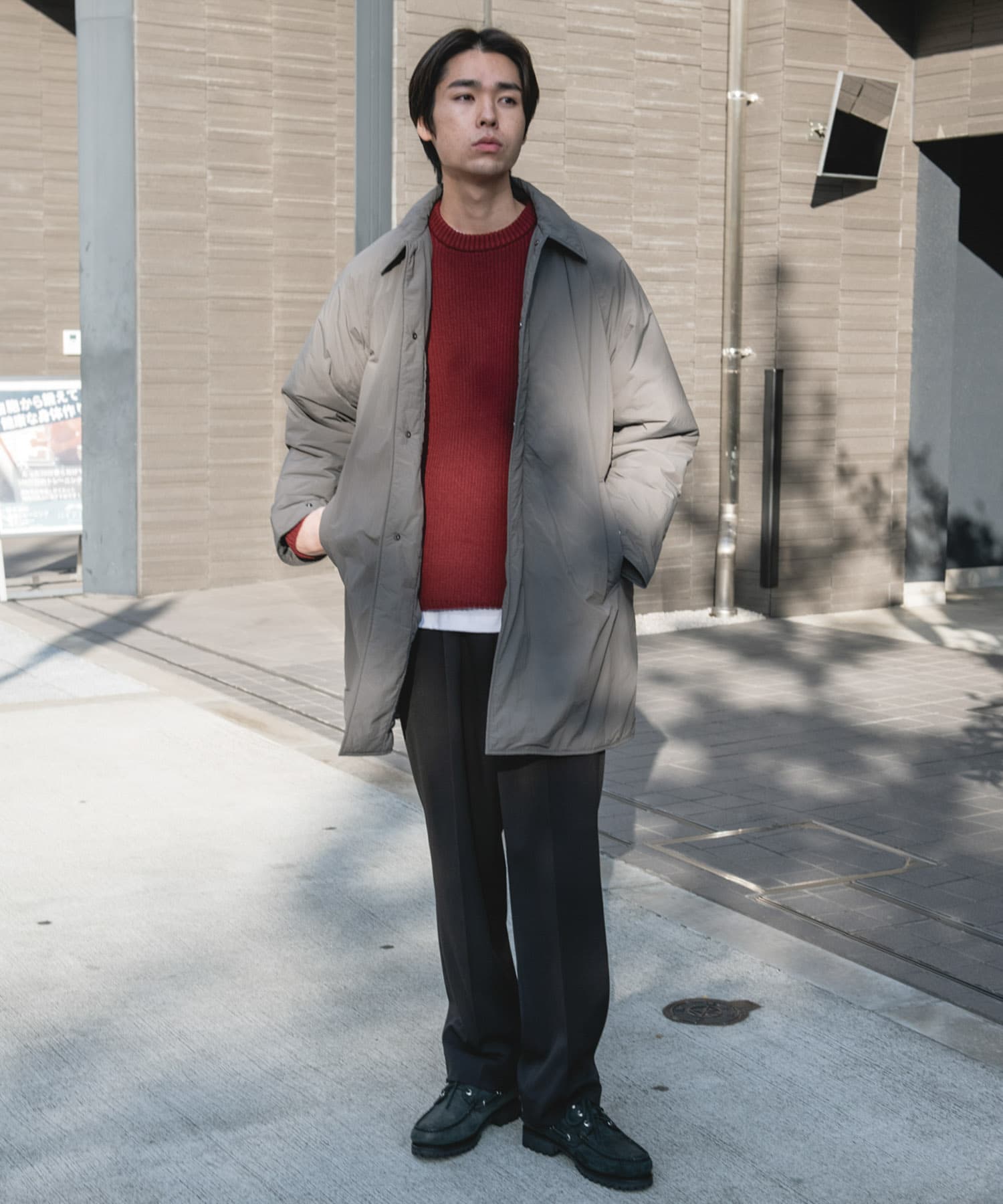 身長：177cm サイズ：L