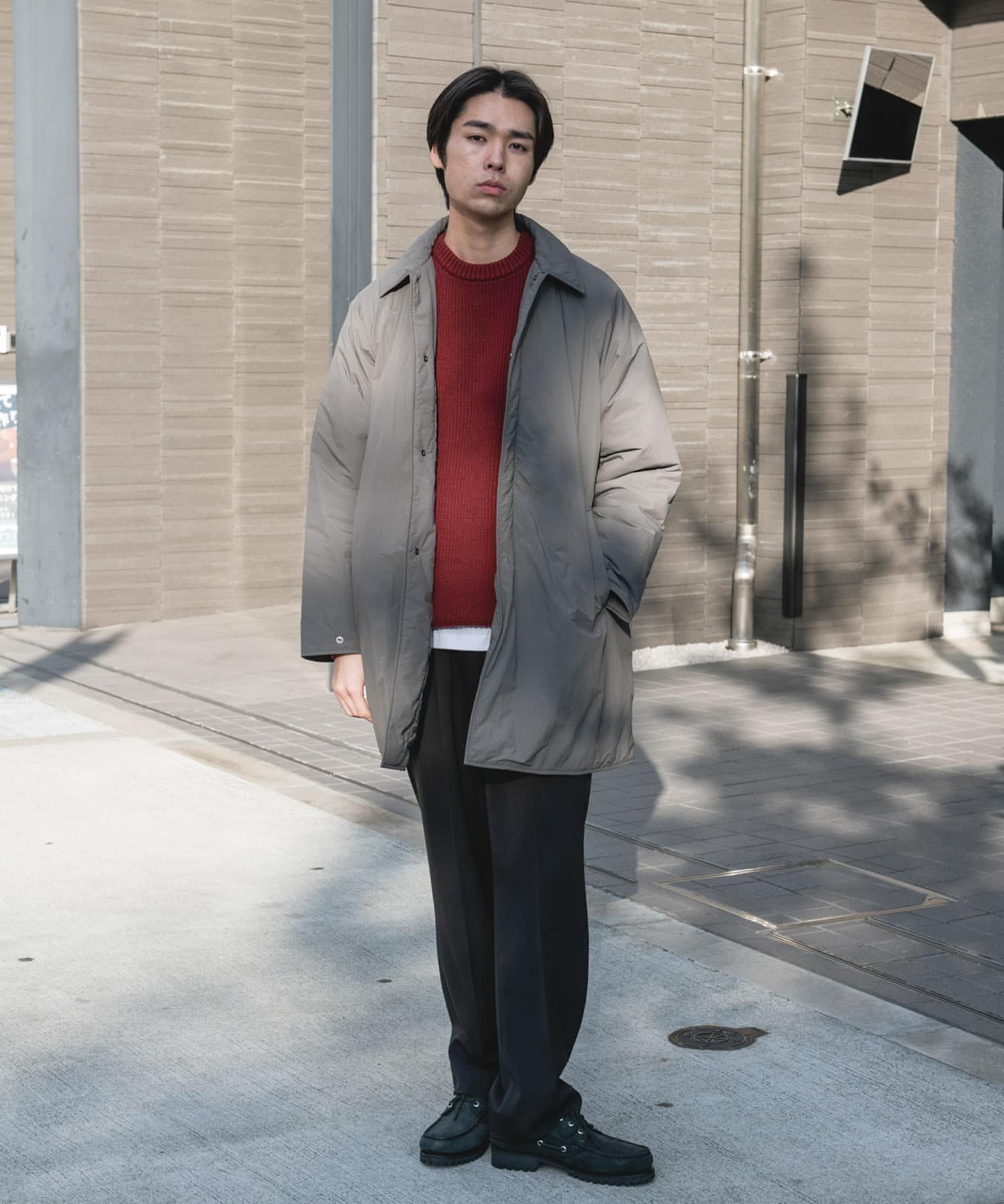 身長：177cm サイズ：L