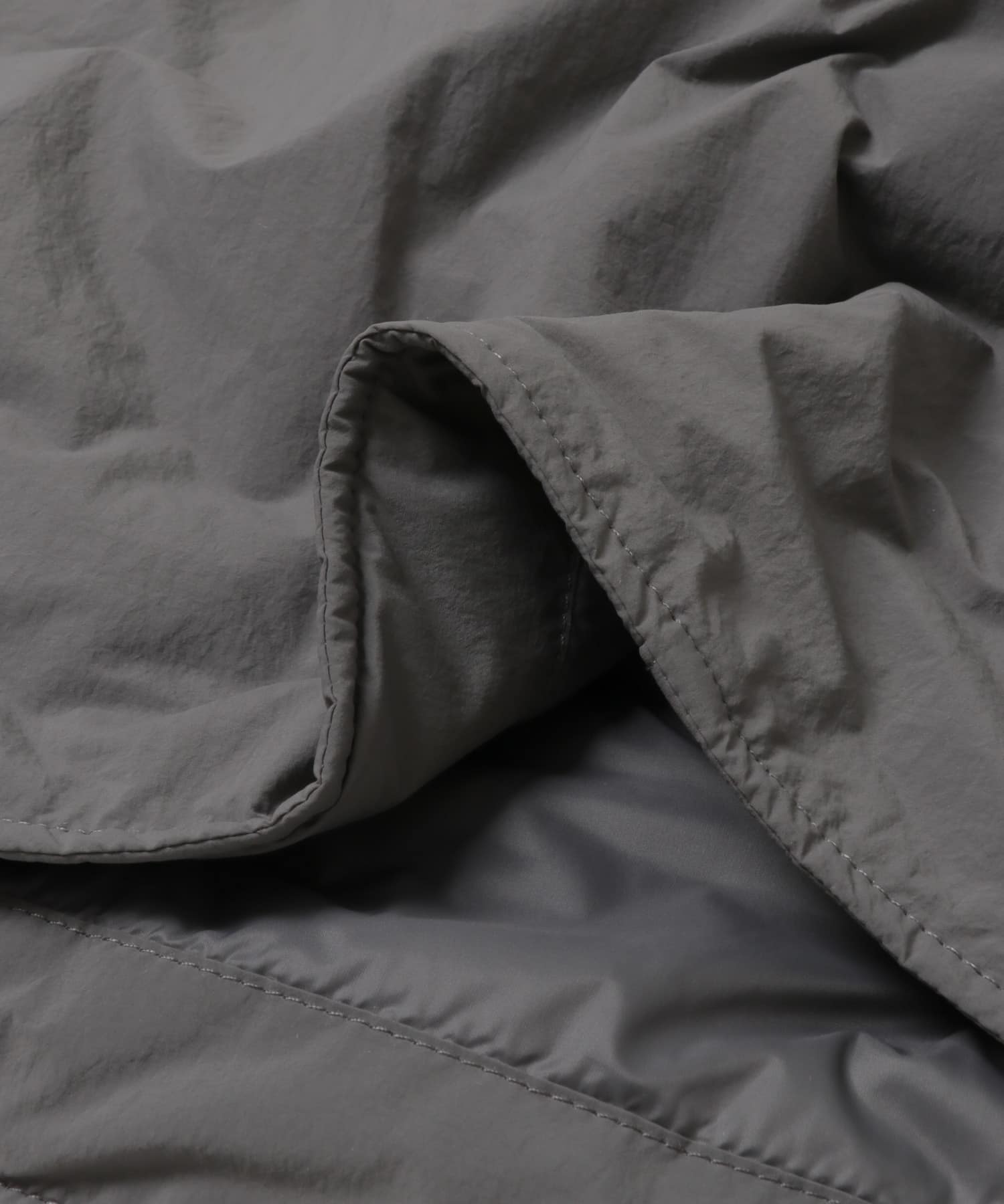 ライトナイロン パデット バルマカンコート L.GRAY M