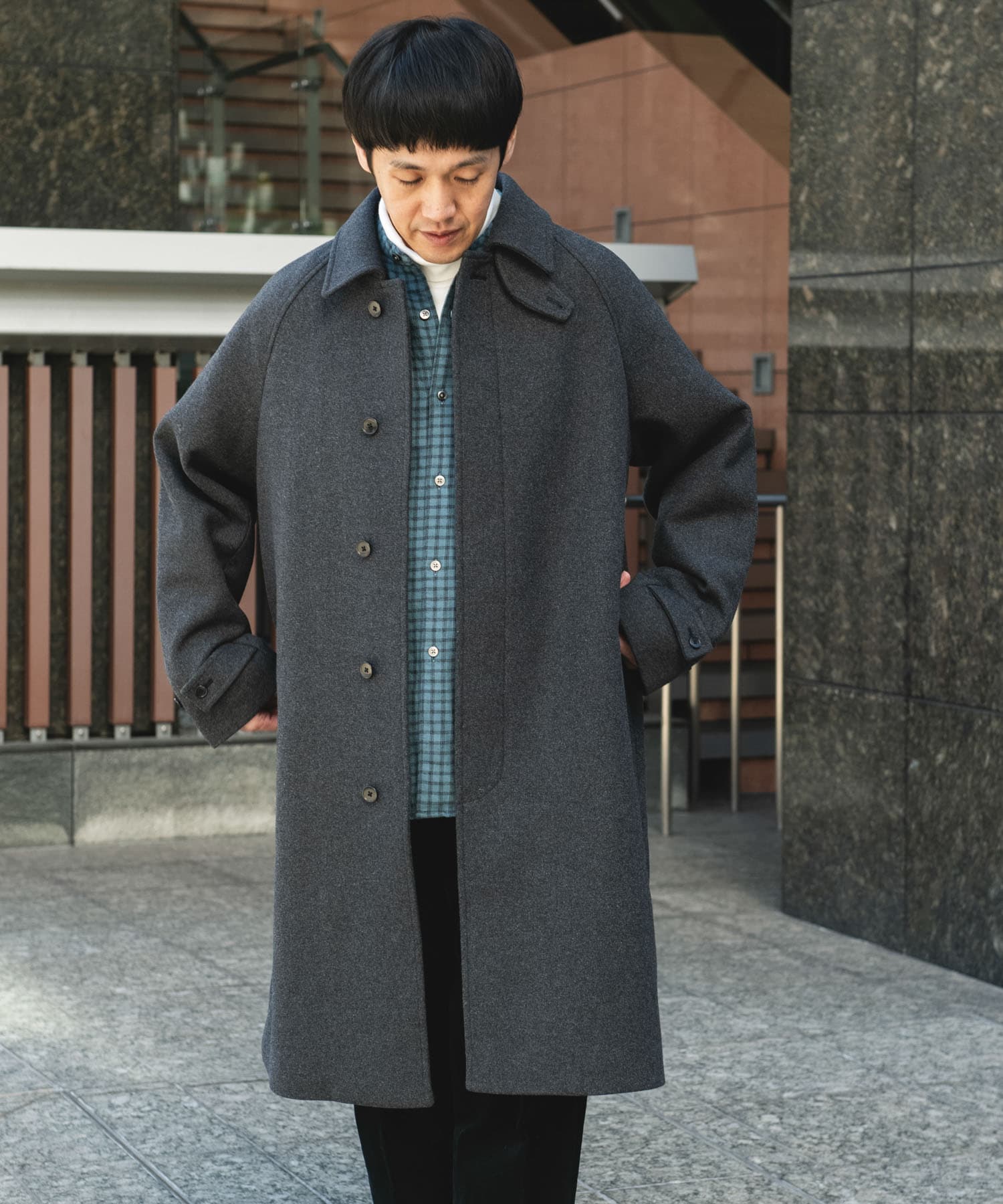 身長：172cm サイズ：L