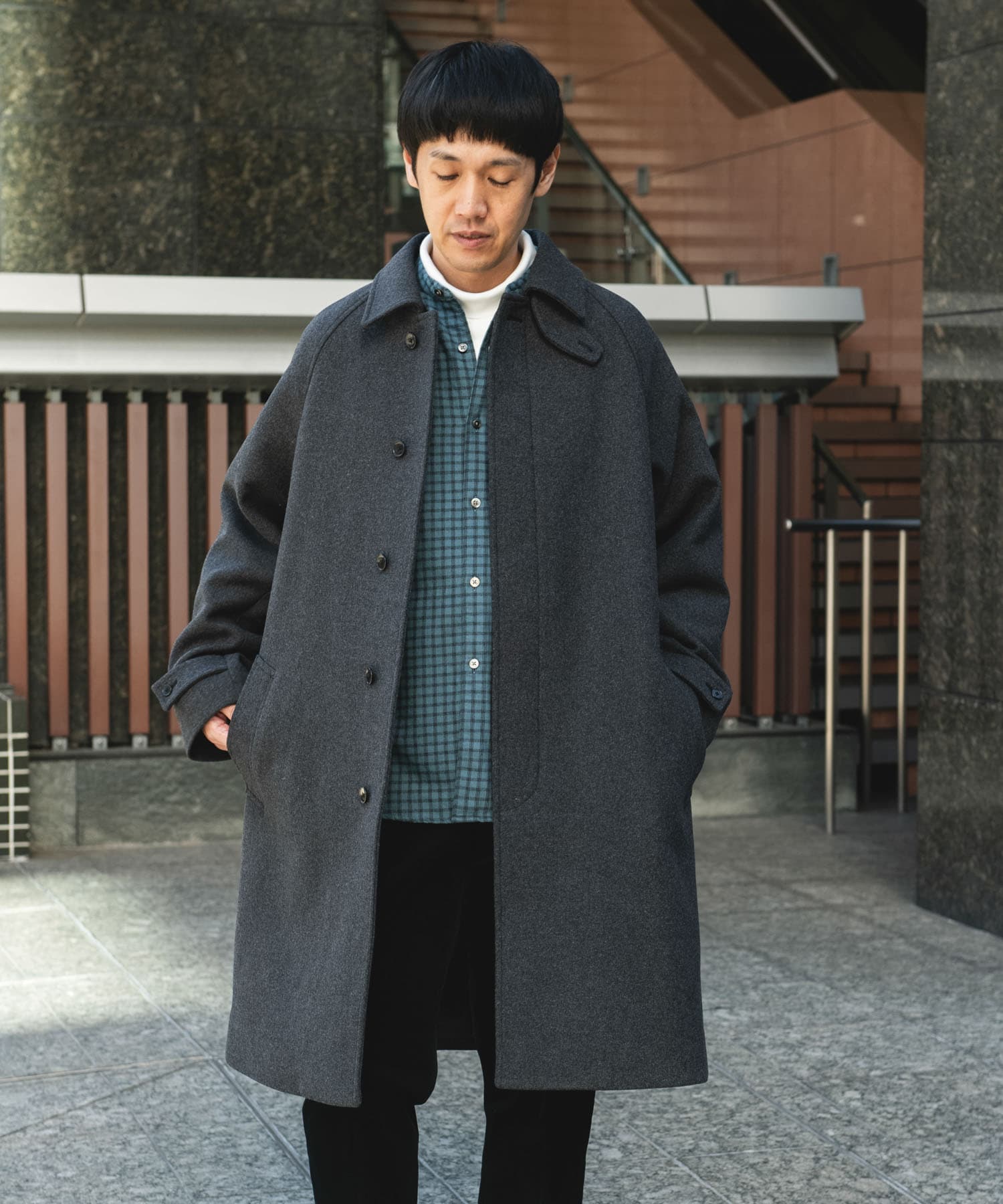 身長：172cm サイズ：L