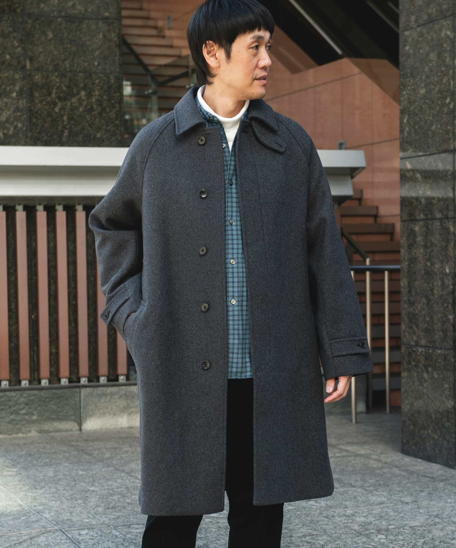 身長：172cm サイズ：L