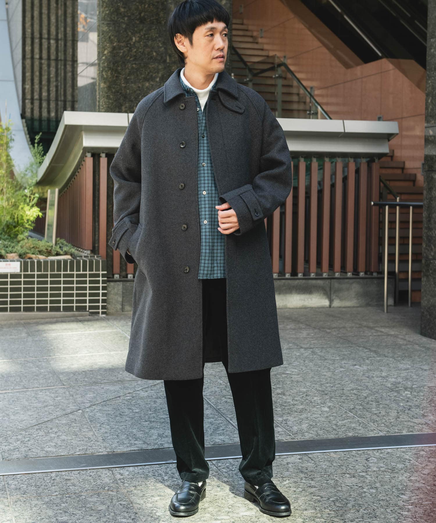 身長：172cm サイズ：L