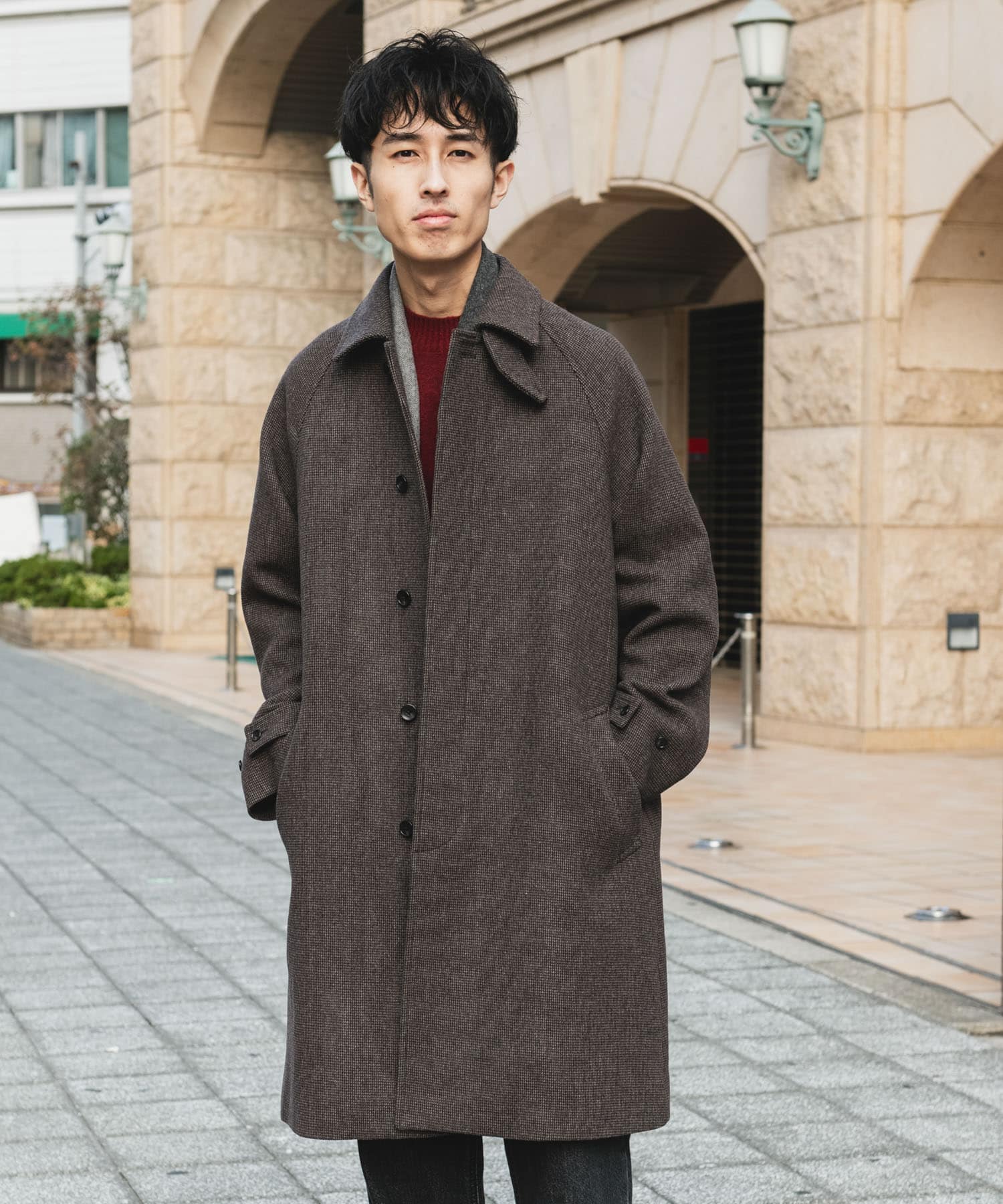 身長：180cm サイズ：L