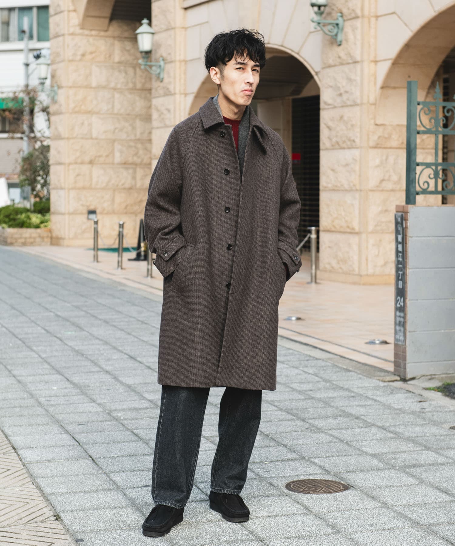 身長：180cm サイズ：L