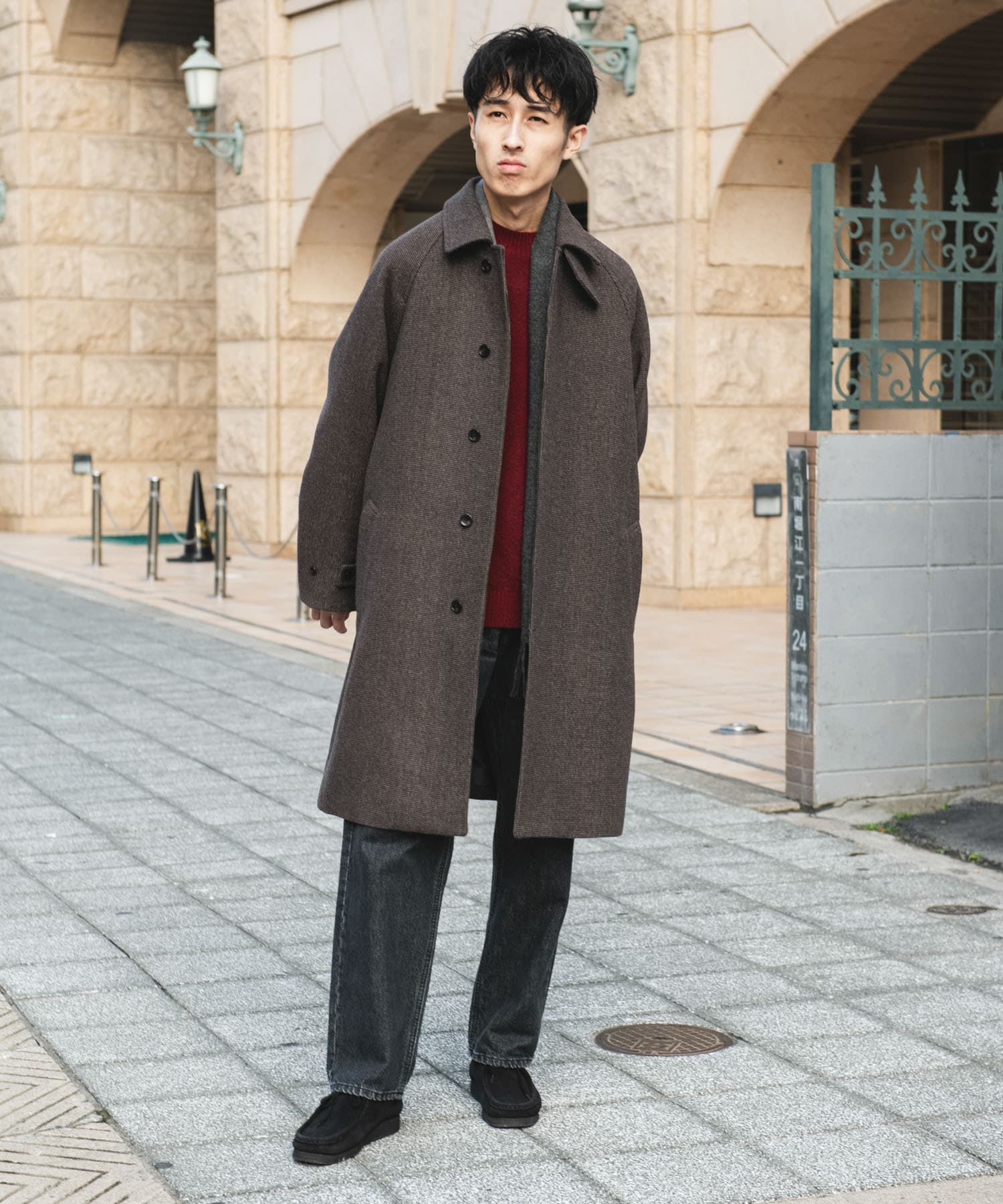 身長：180cm サイズ：L