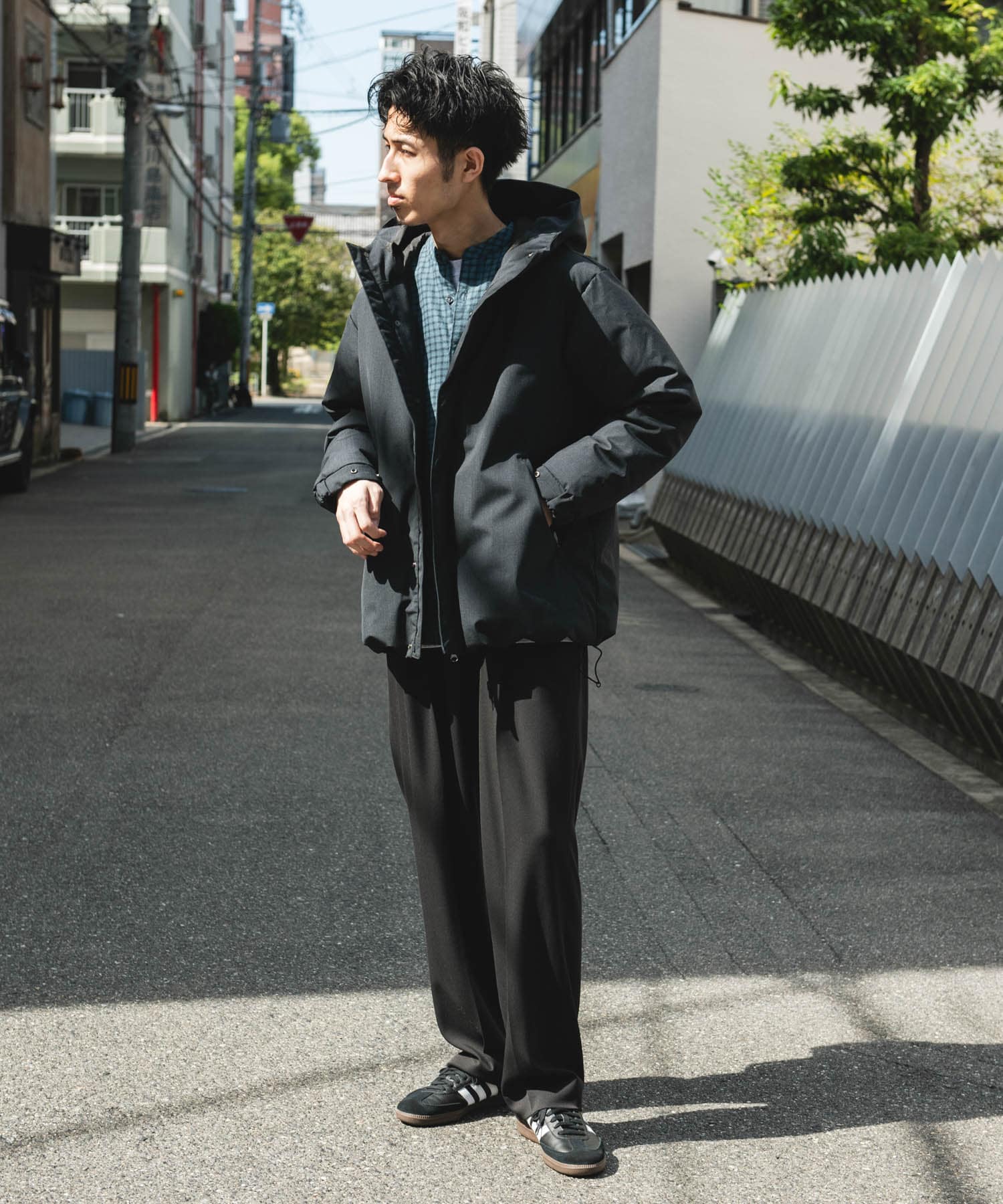 身長：180cm サイズ：L