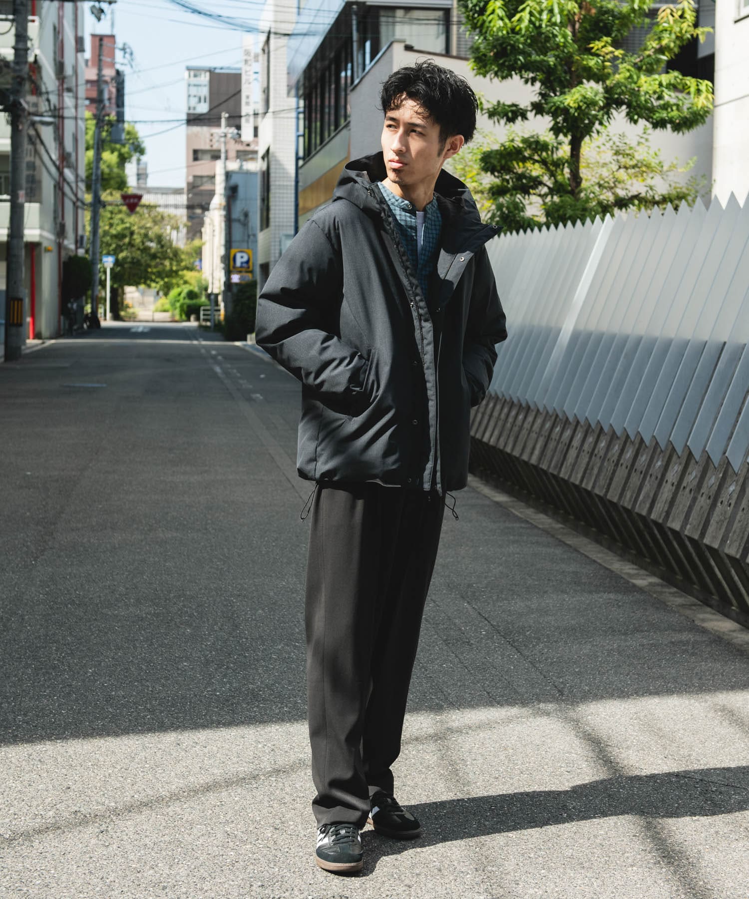 身長：180cm サイズ：L