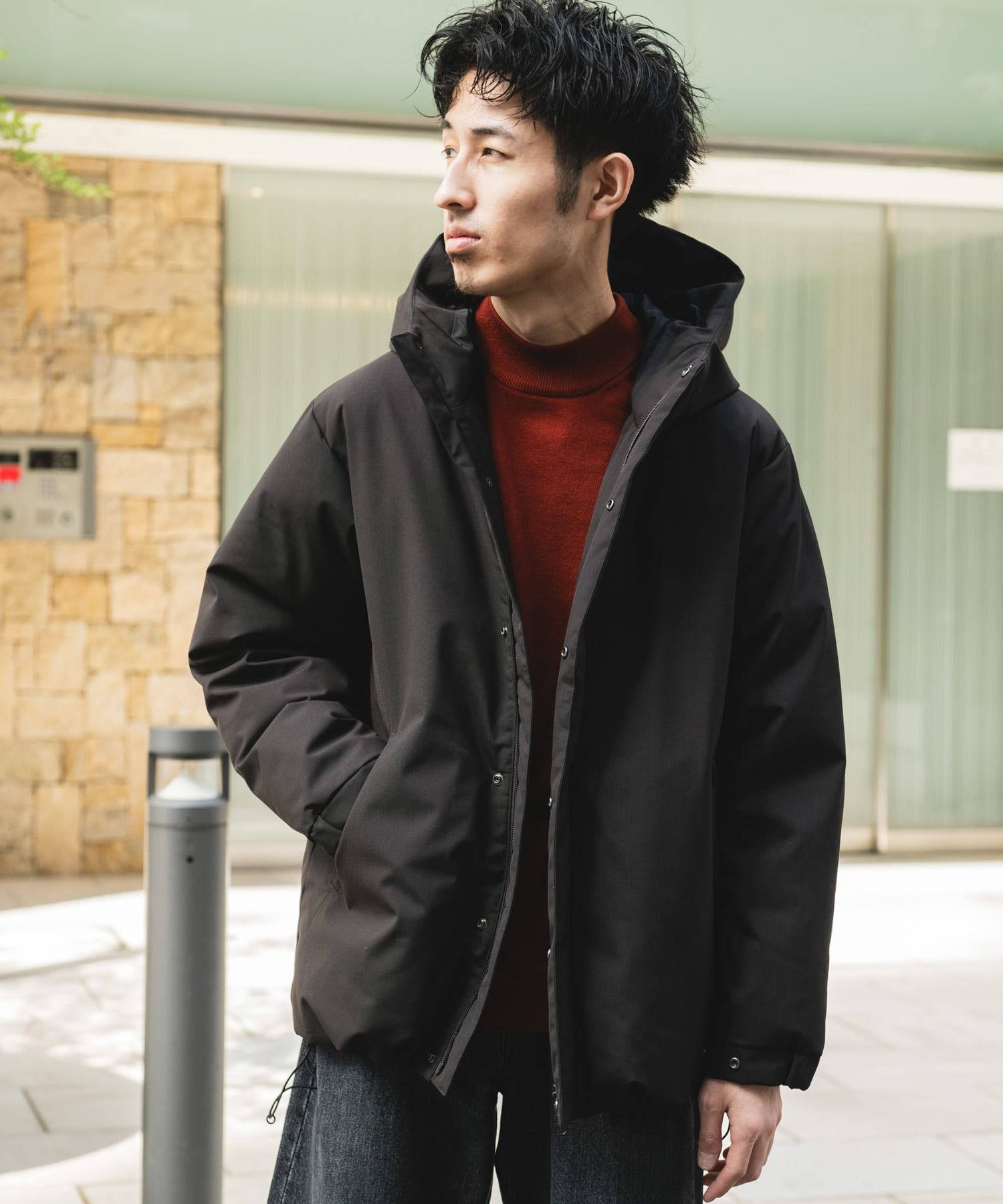 身長：180cm サイズ：L