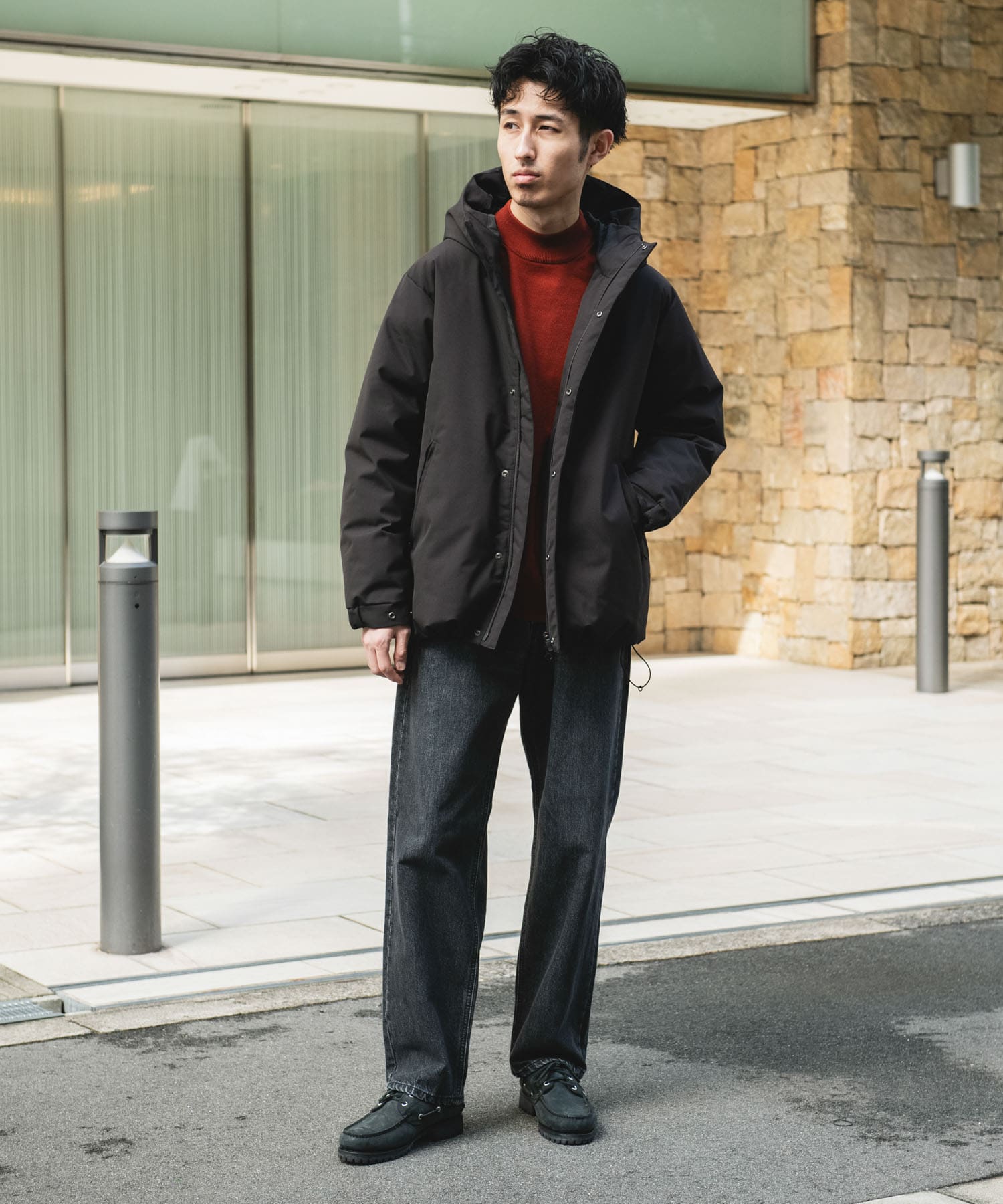 身長：180cm サイズ：L