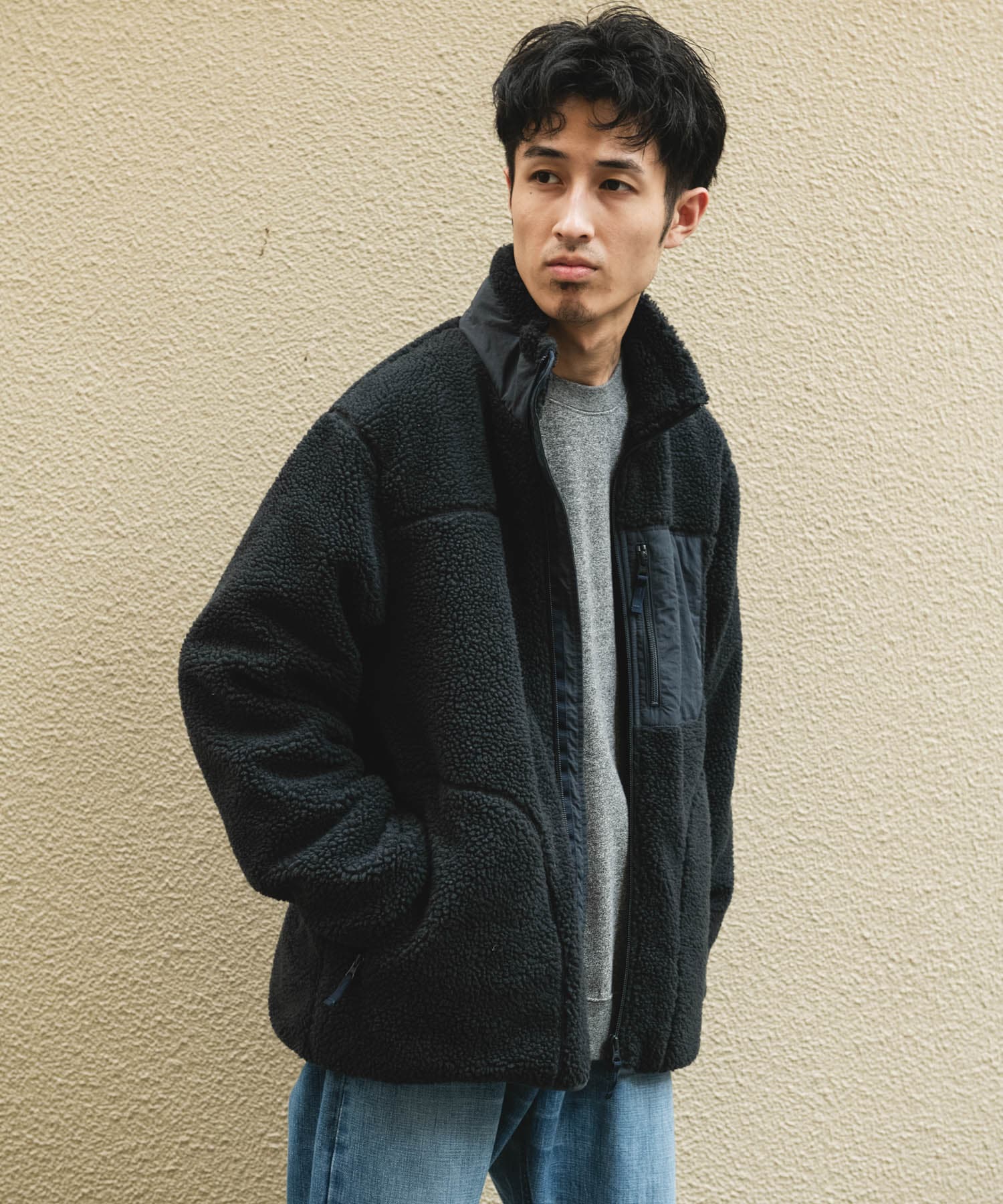 身長：180cm サイズ：L