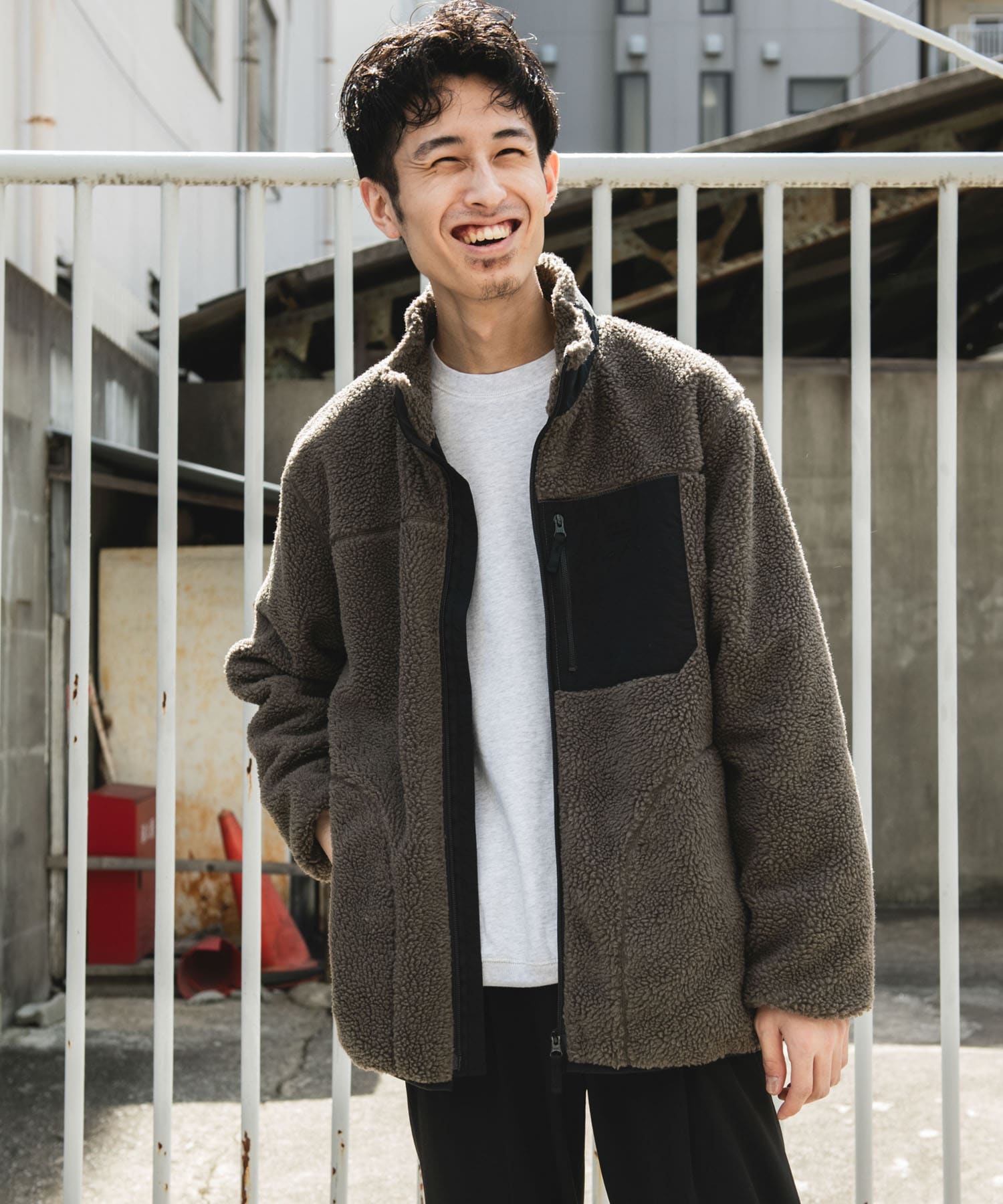 身長：180cm サイズ：XL