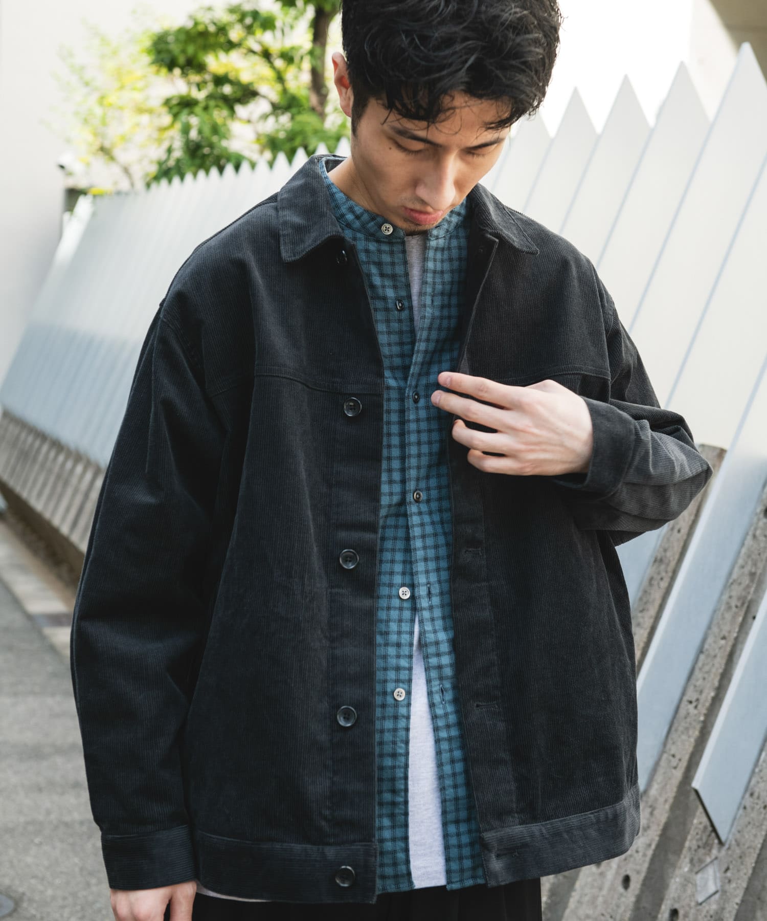 身長：180cm サイズ：L