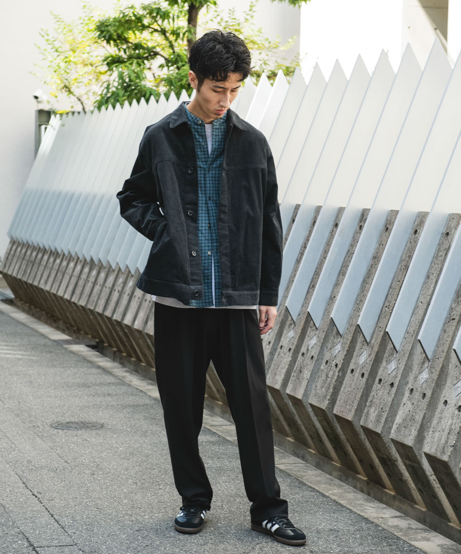 身長：180cm サイズ：L