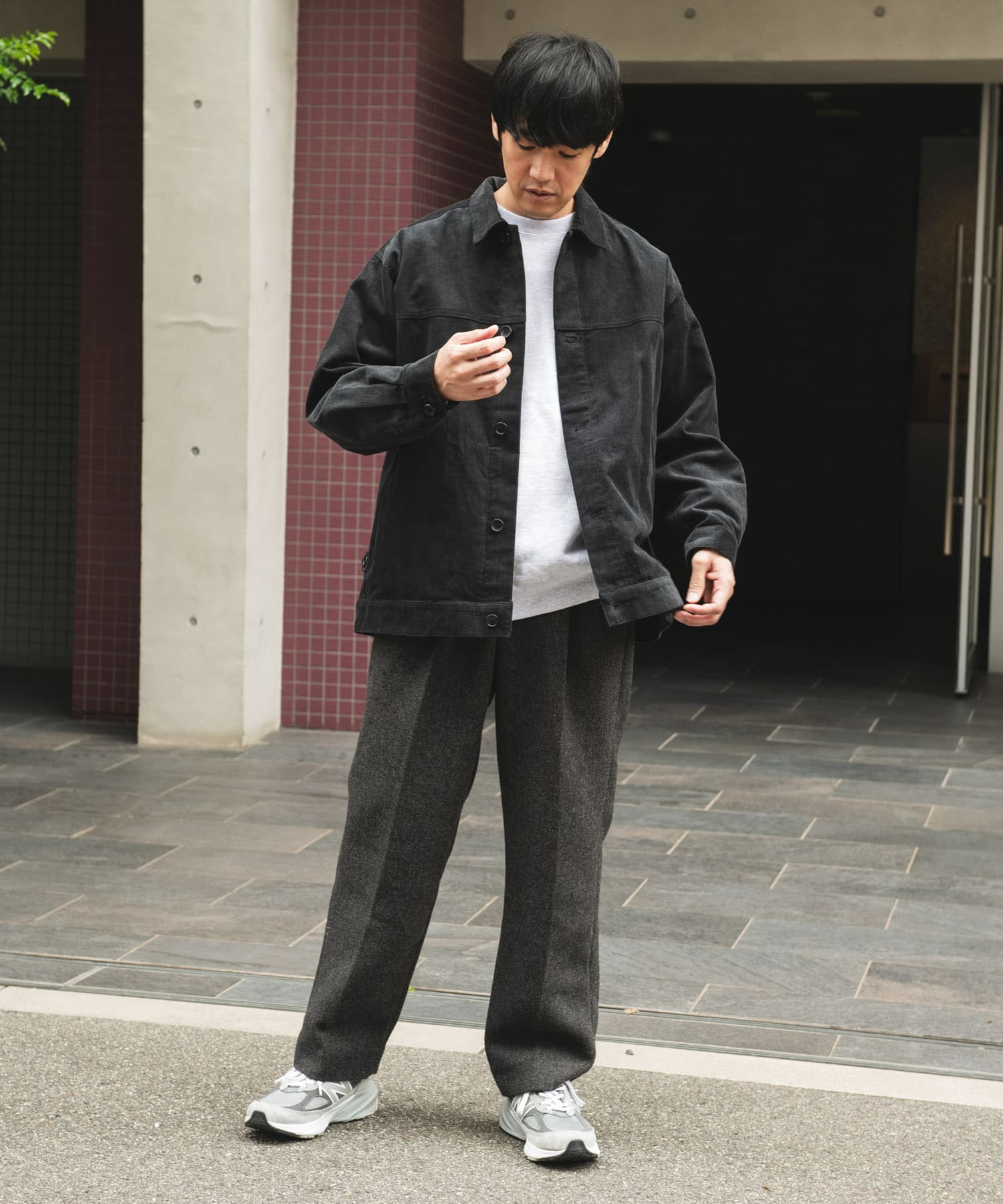 身長：172cm サイズ：L