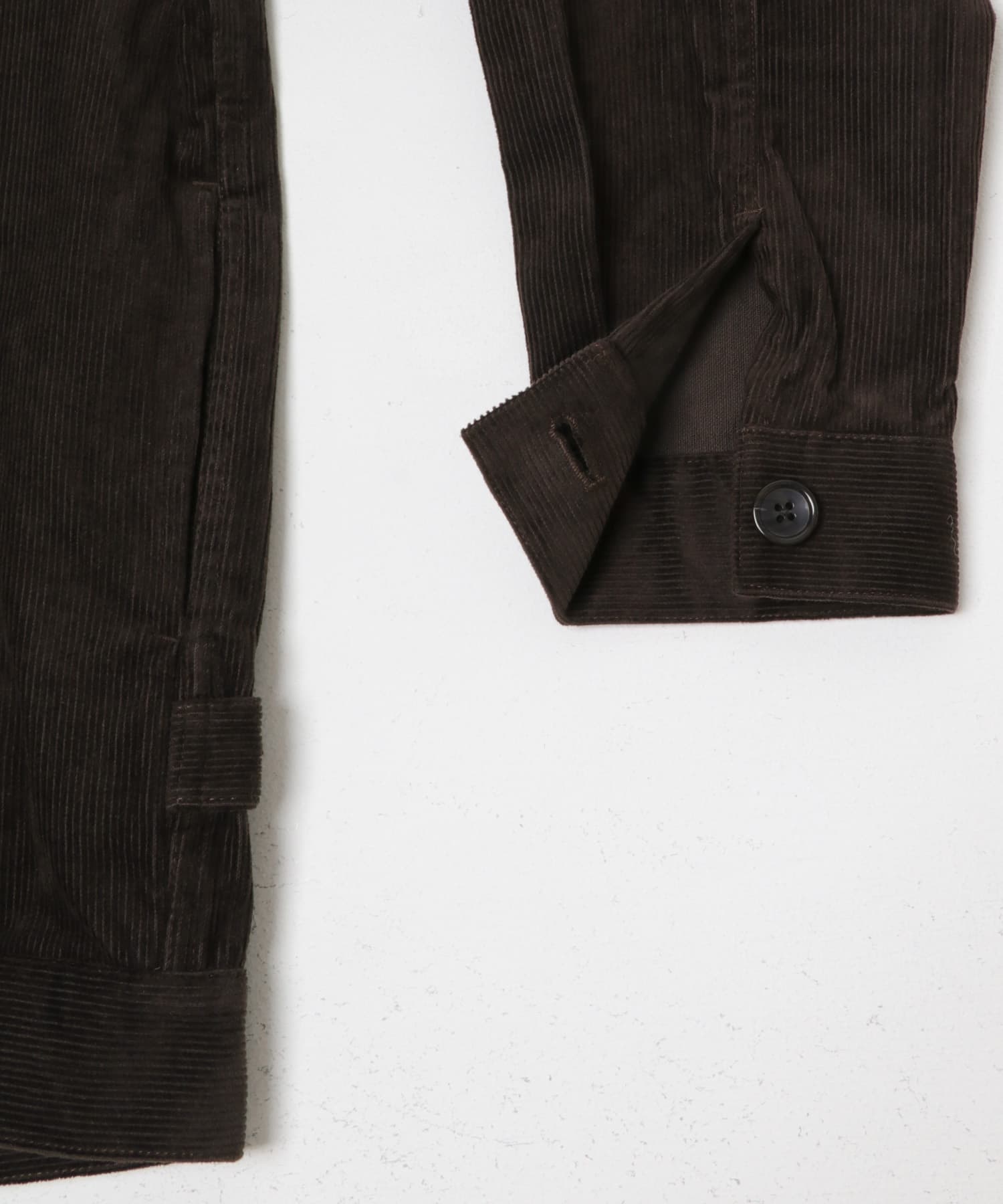 コーデュロイ トラッカージャケット BROWN M