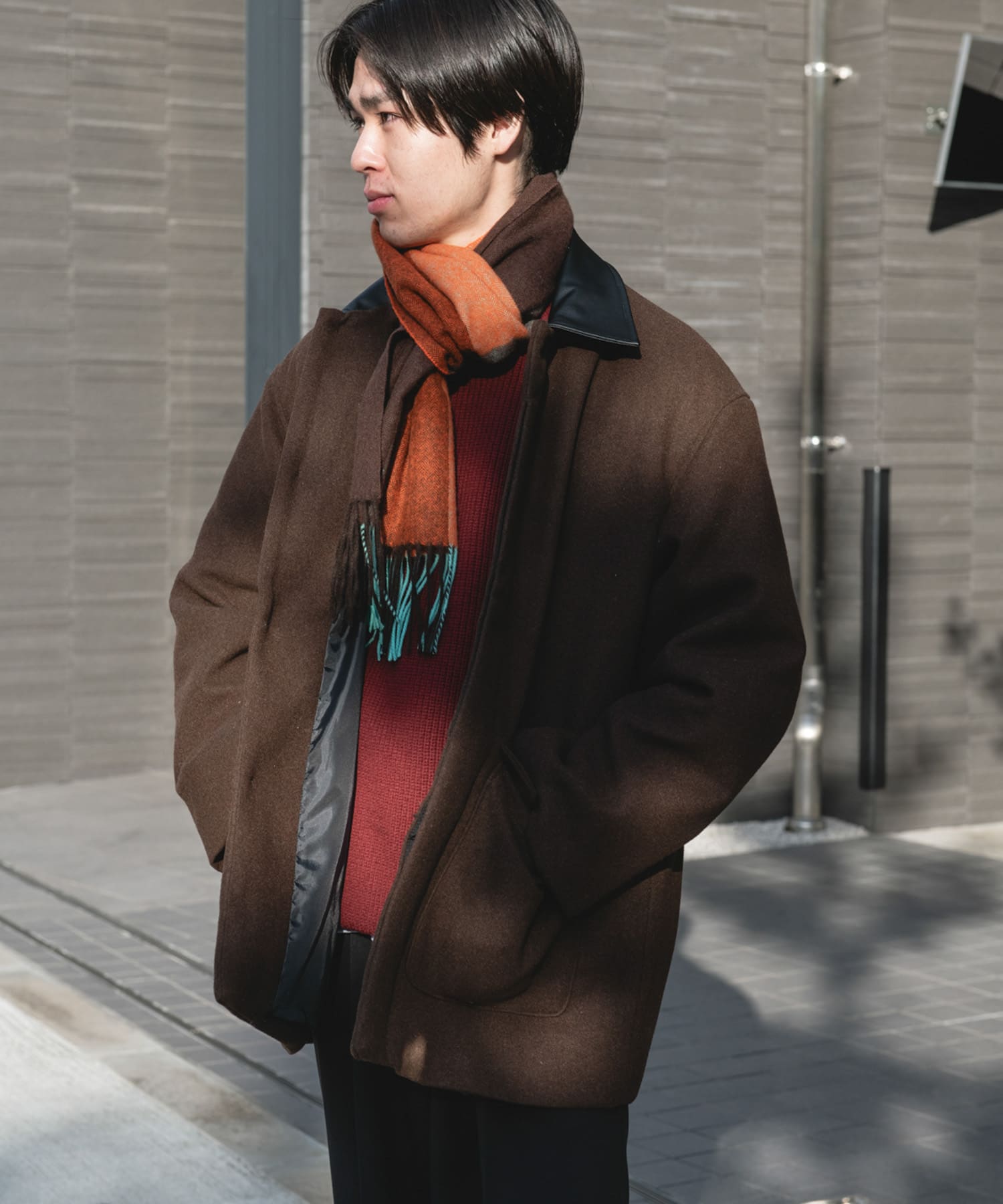 身長：177cm サイズ：L