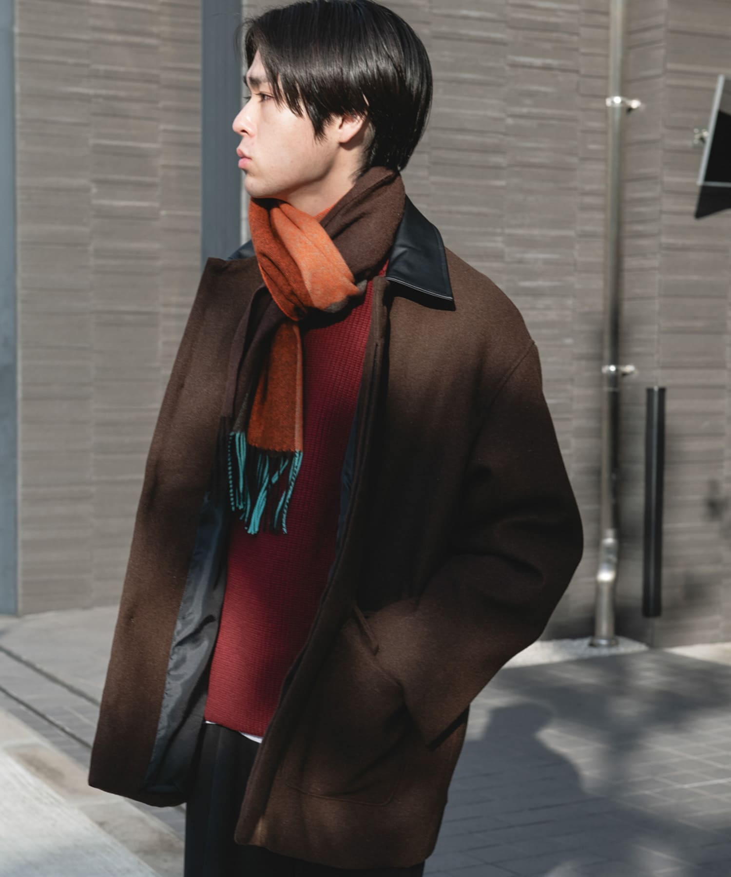 身長：177cm サイズ：L