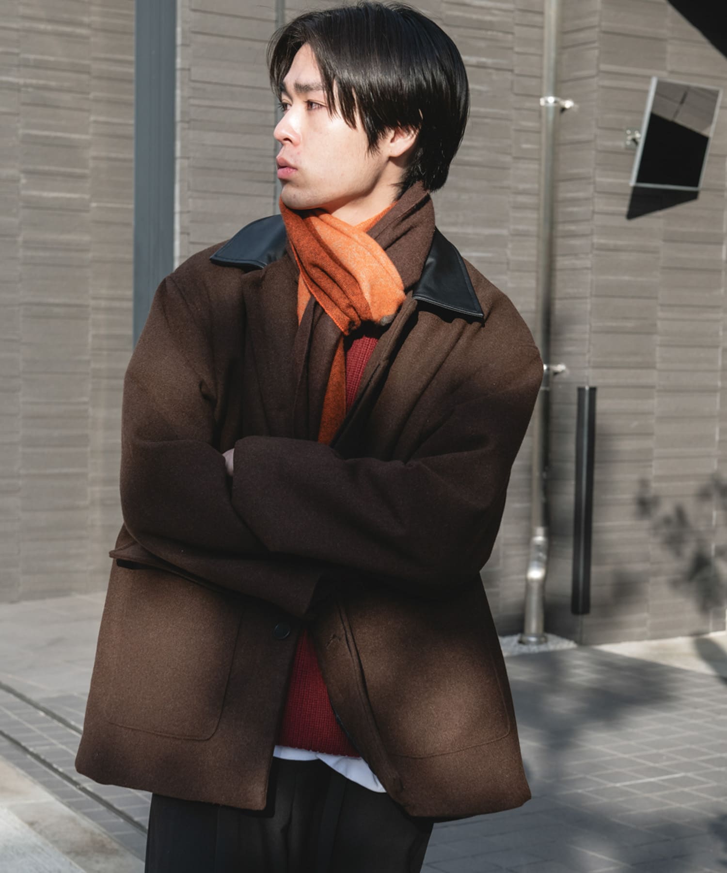 身長：177cm サイズ：L