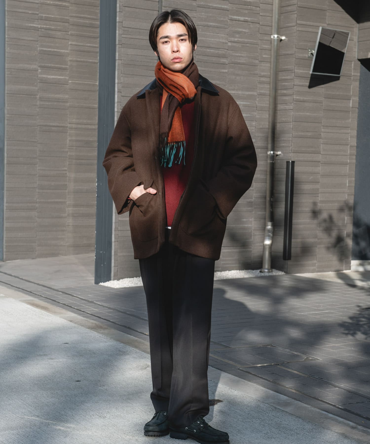 身長：177cm サイズ：L