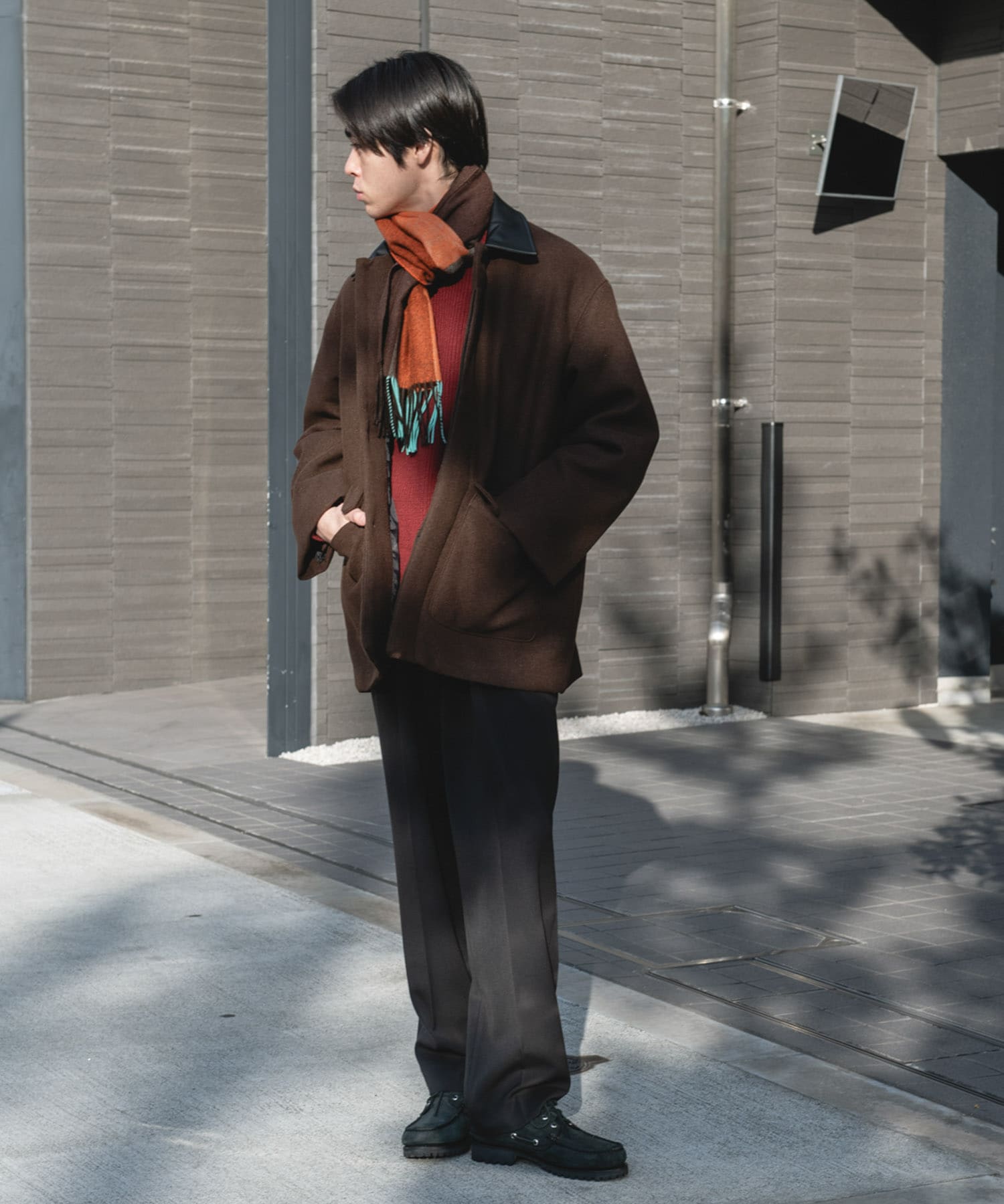 身長：177cm サイズ：L