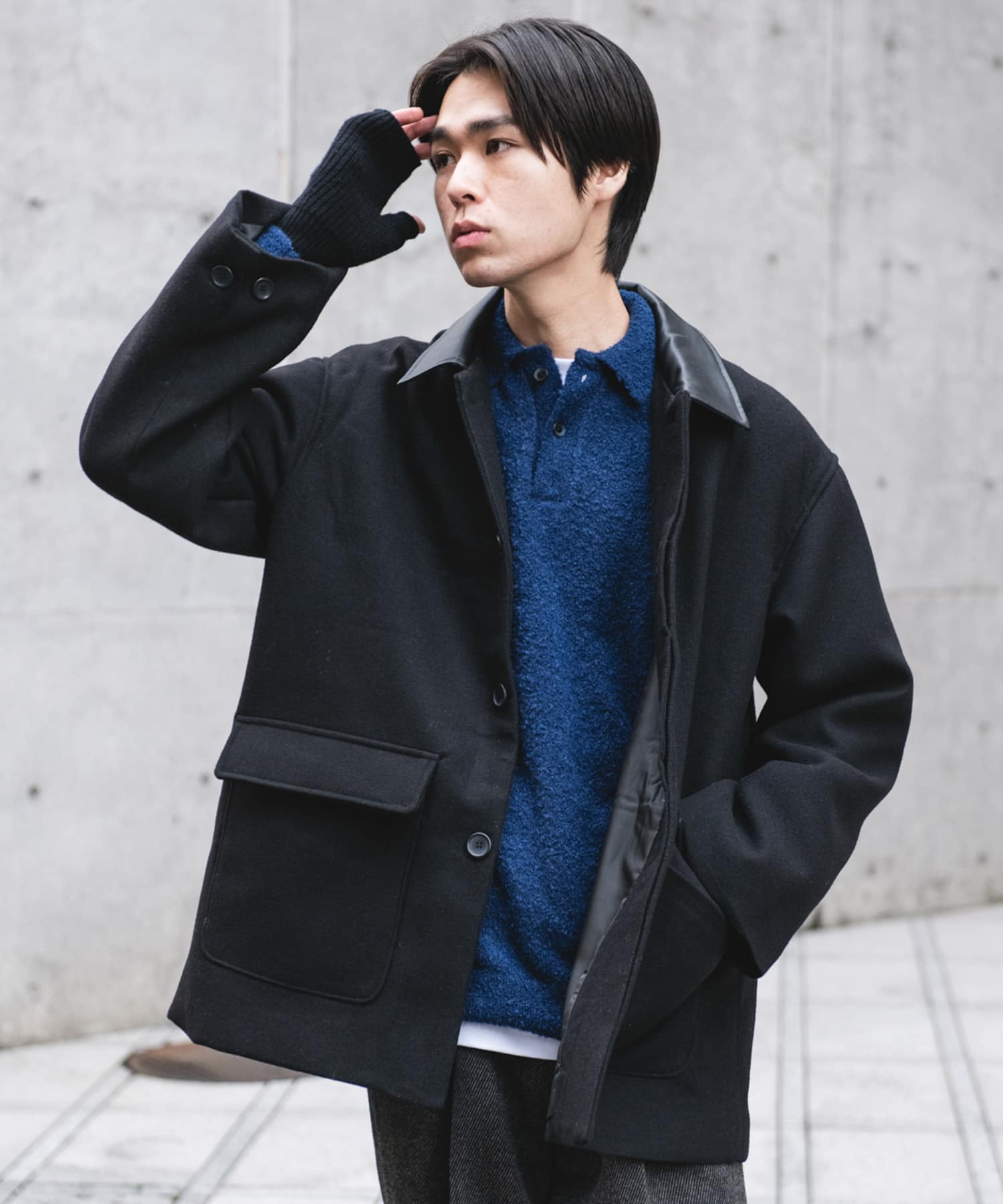 身長：177cm サイズ：L