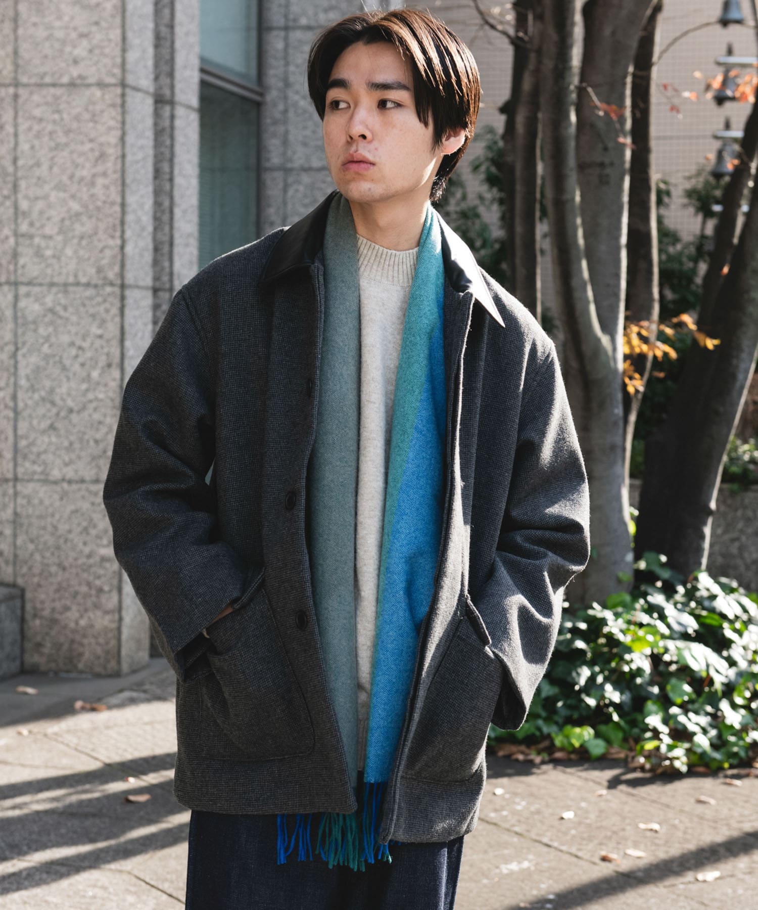 身長：177cm サイズ：L