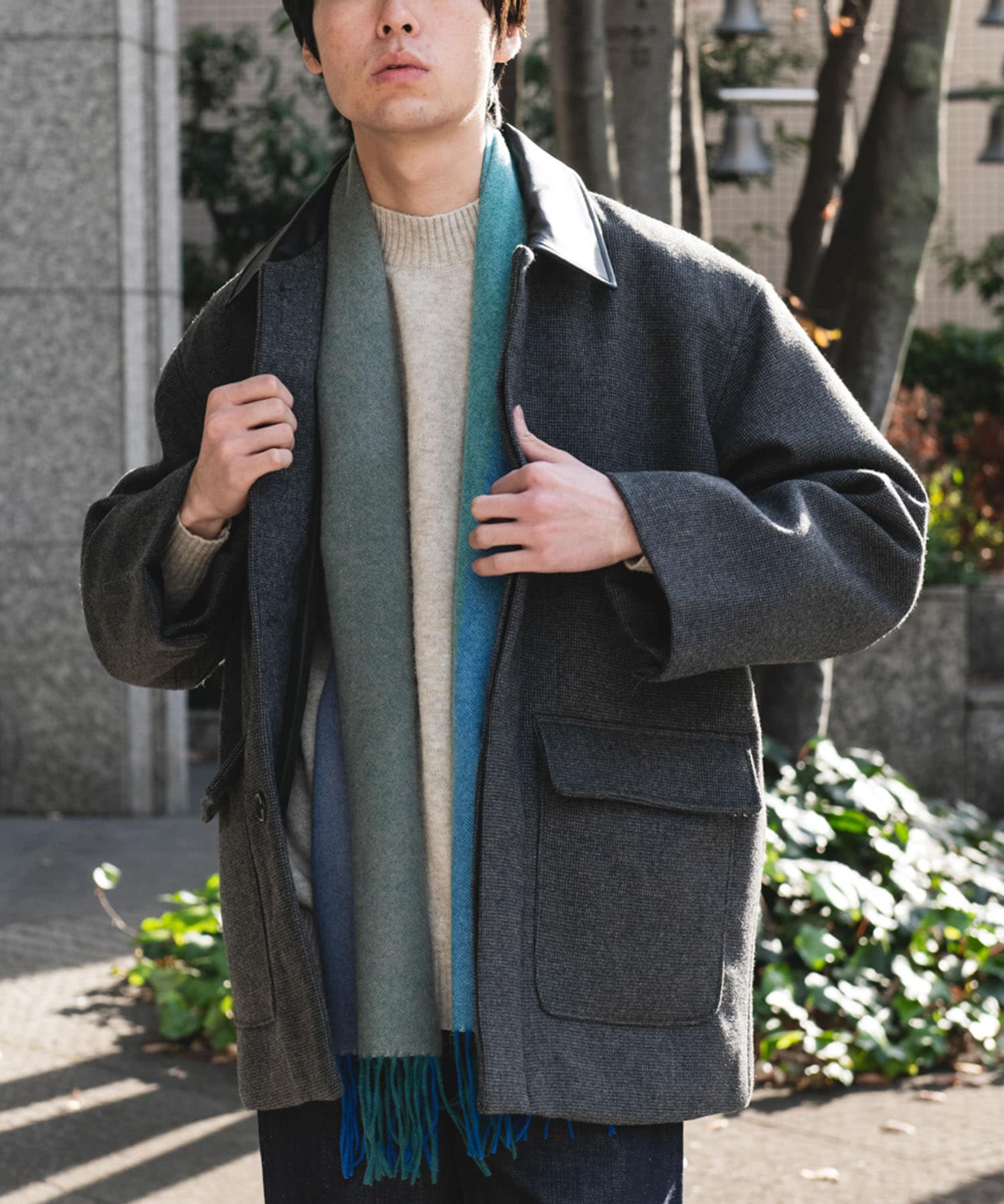 身長：177cm サイズ：L