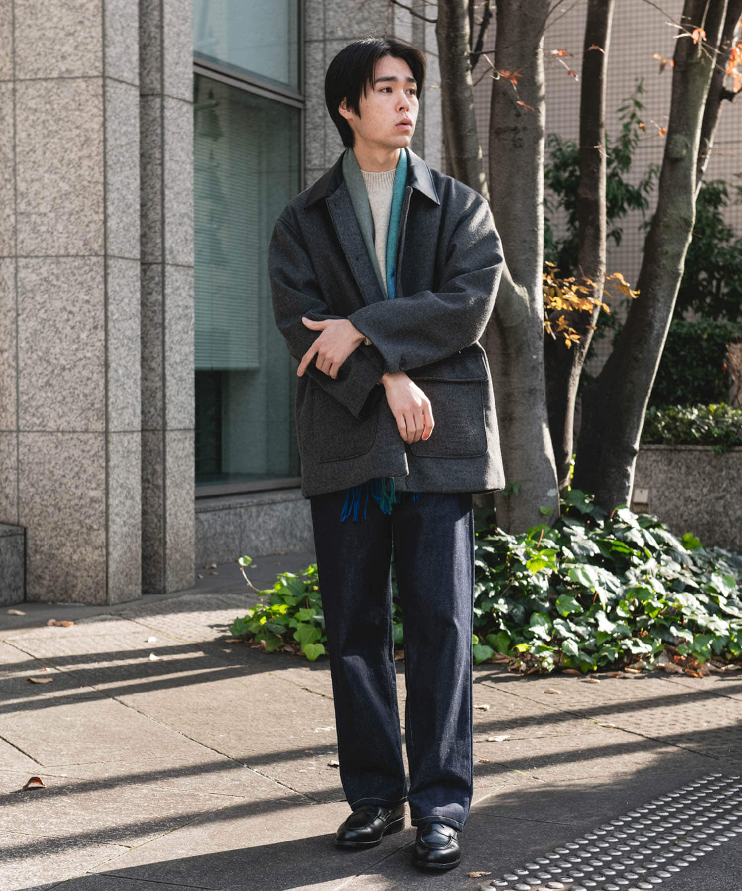 身長：177cm サイズ：L