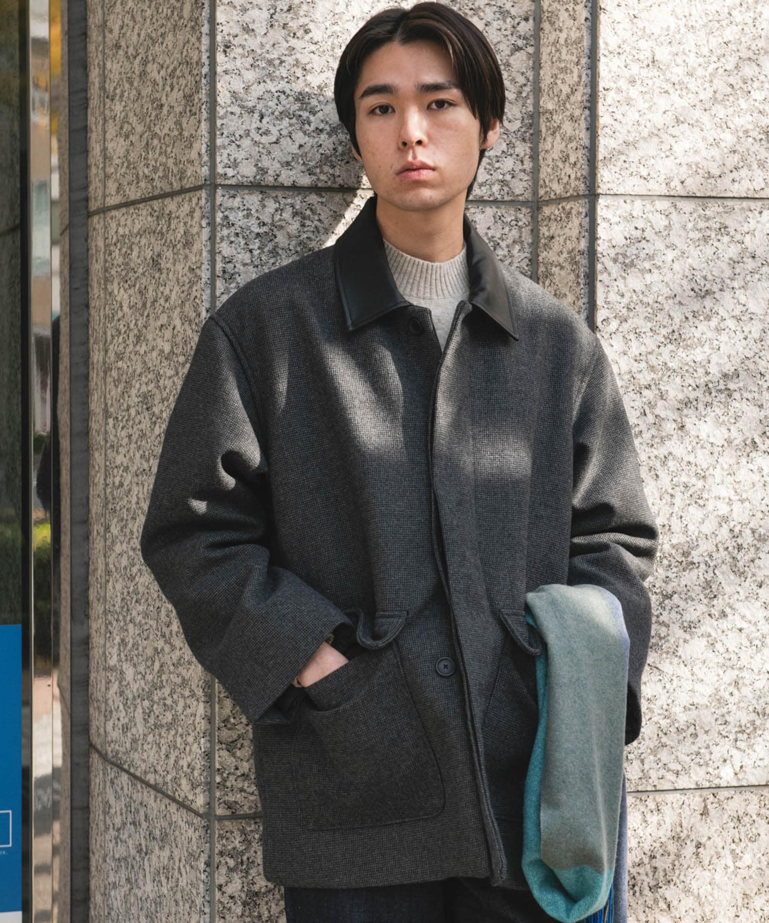 身長：177cm サイズ：L