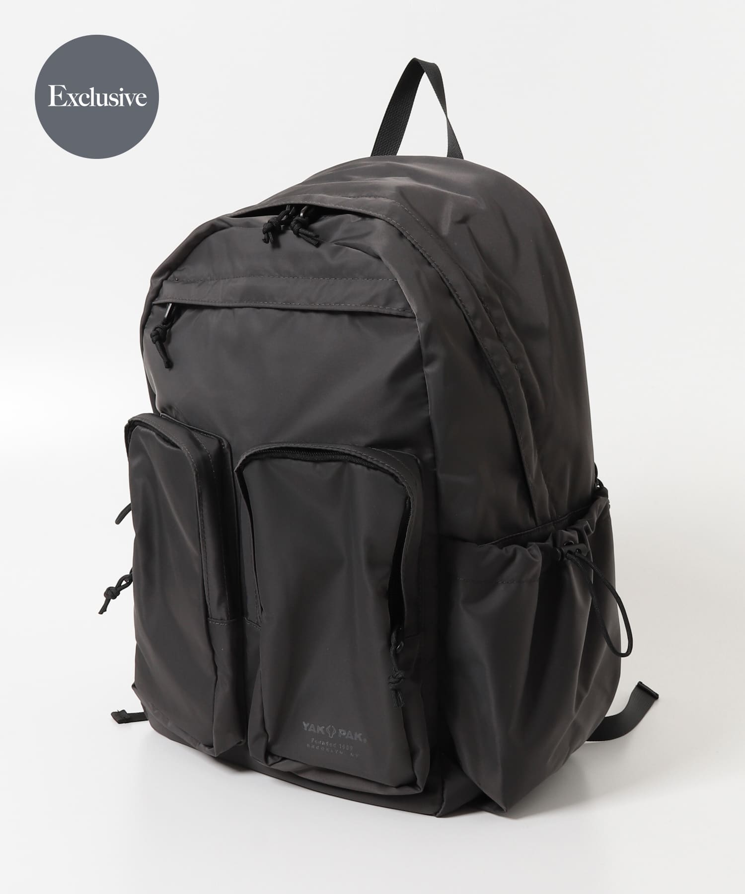 『別注』YAKPAK×DOORS　マルチポケットデイパック CHARCOAL -
