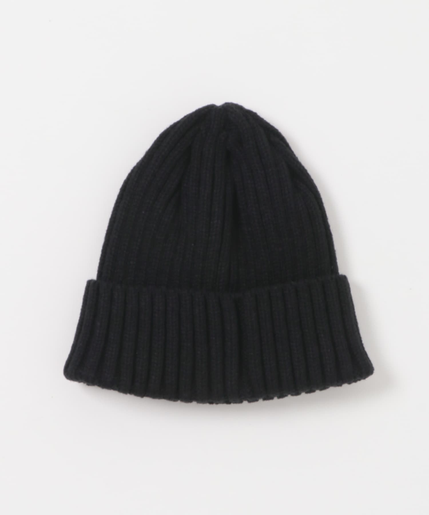 WOOL MIX KNIT CAP BLACK -