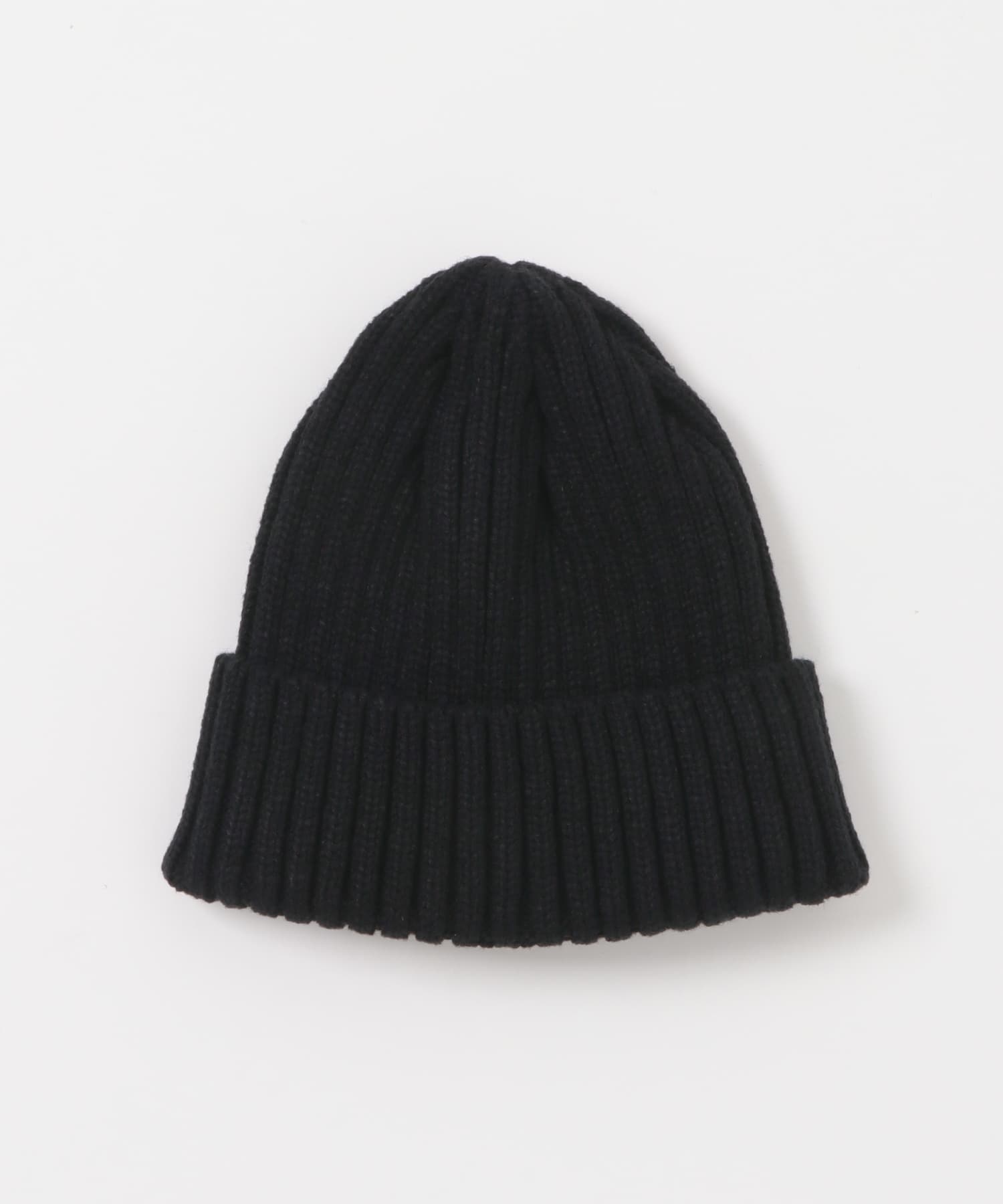 WOOL MIX KNIT CAP BLACK -