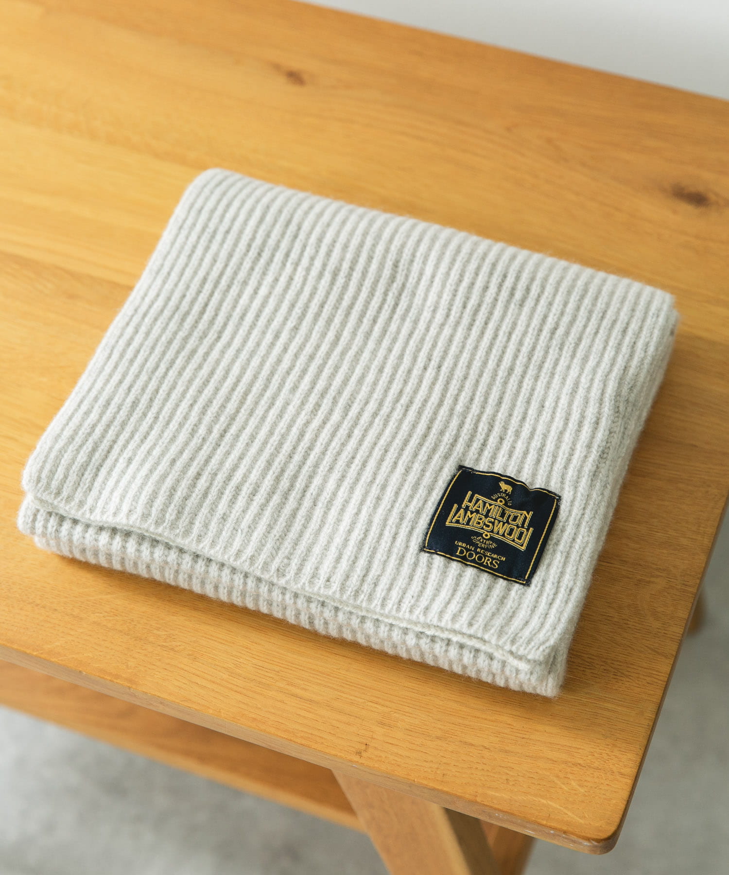 ハミルトンマフラー OFF WHITE -