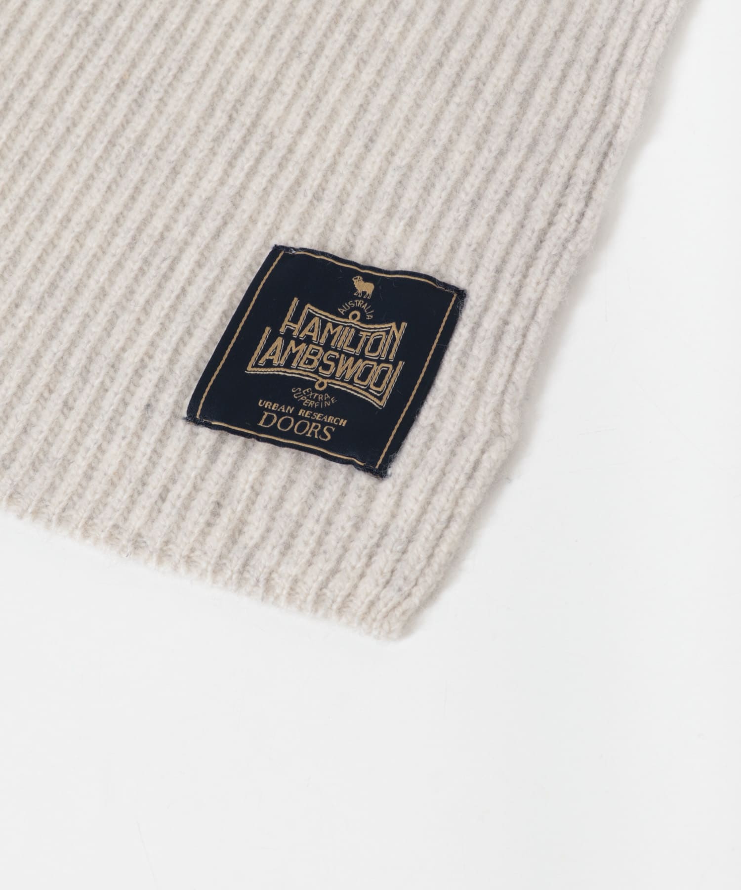 ハミルトンマフラー OFF WHITE -