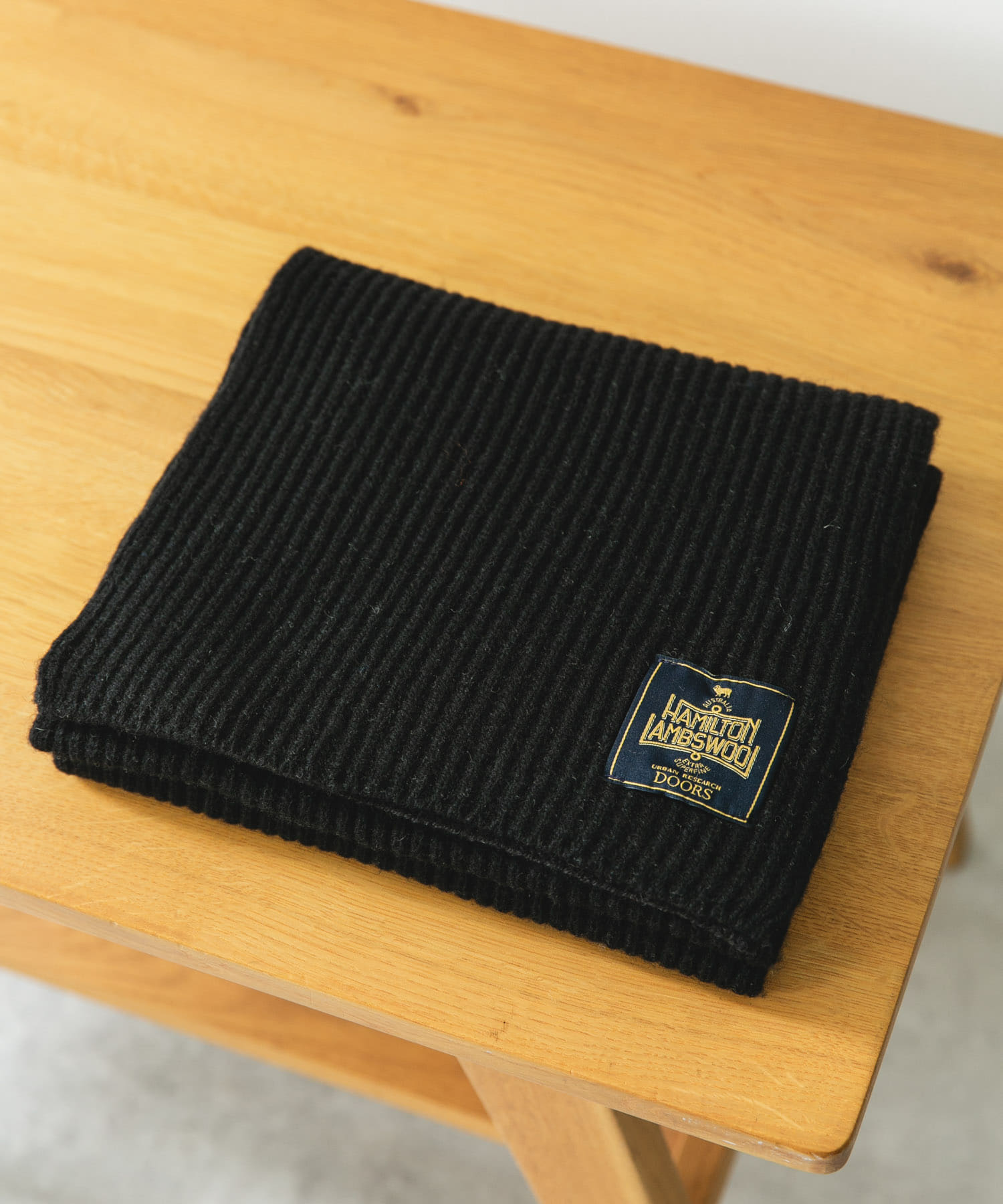 ハミルトンマフラー BLACK -